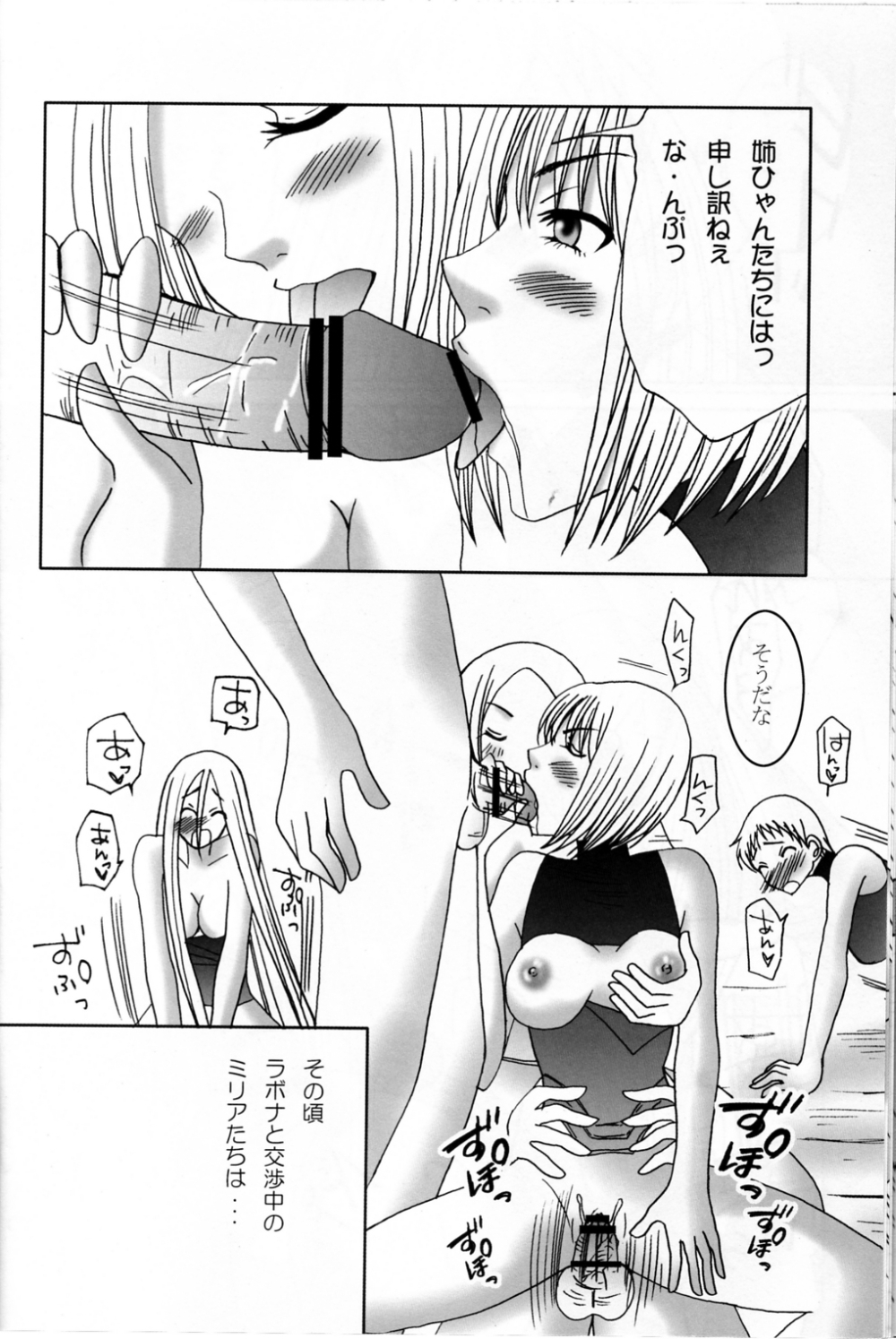 (C74) [Otome no Eden (MIYU)] Koyoi no Utage (Claymore) page 17 full