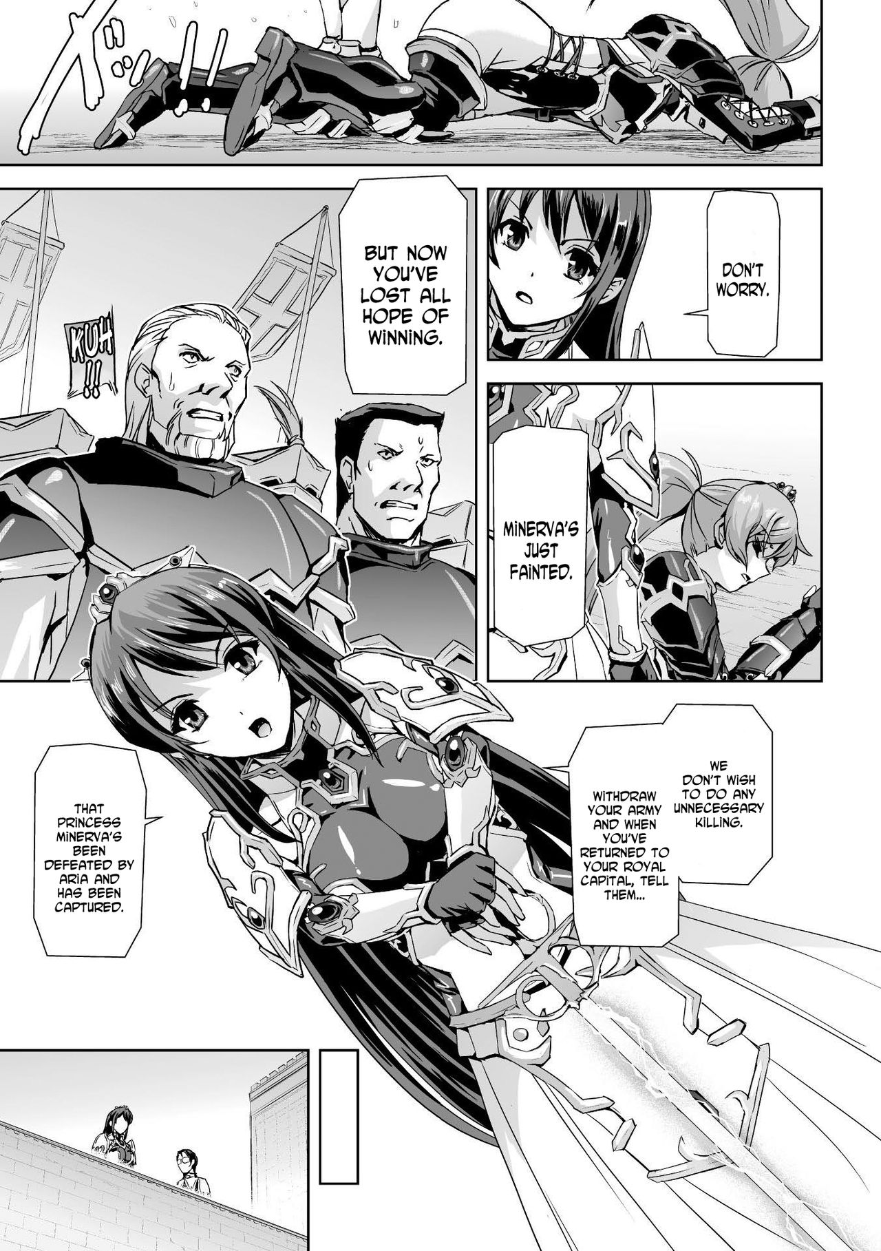 [Sukesaburou] Eiyuu Oujo Shiro to Kuro no Kyouen Ch. 1-4 [English] [N04h] [Digital] page 11 full