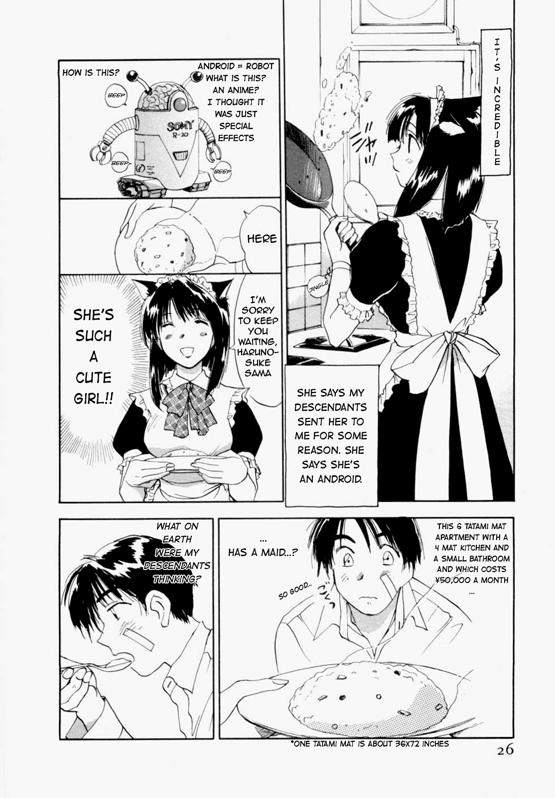 [Juichi Iogi] Maidroid Yukinojo Vol 1, Story 1-4 (Manga Sunday Comics) | [GynoidNeko] [English] [Decensored] page 27 full