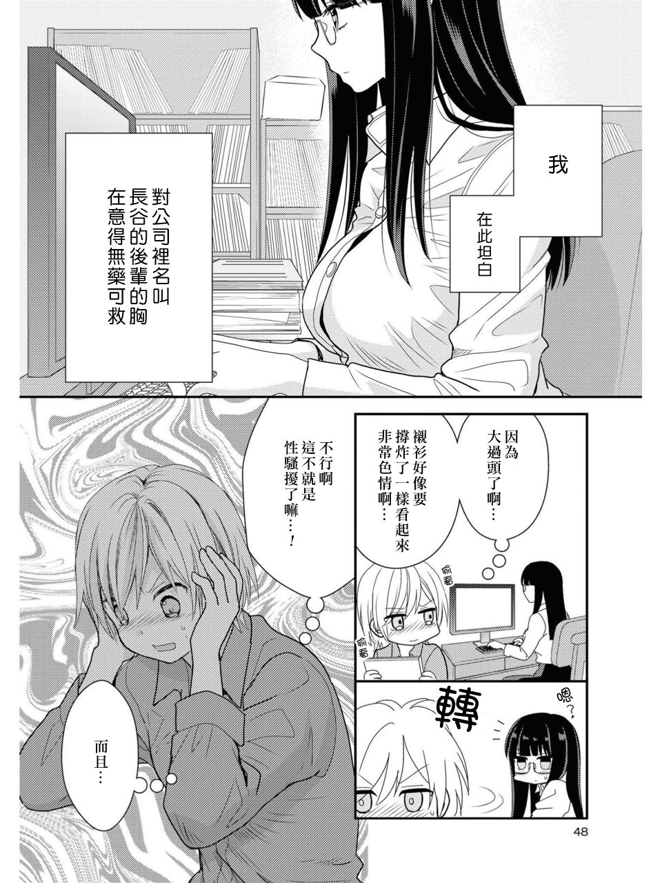 [Kodama Naoko] PafuPafu (Les Fuuzoku Anthology) [Chinese] [豆腐磨坊漢化組] page 2 full