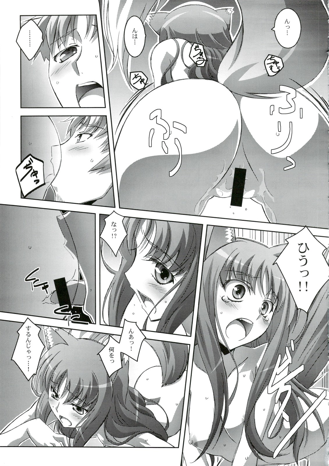 (C74) [Mahirutei (Izumi Mahiru)] Horon Hororon (Ookami to Koushinryou [Spice and Wolf]) page 14 full