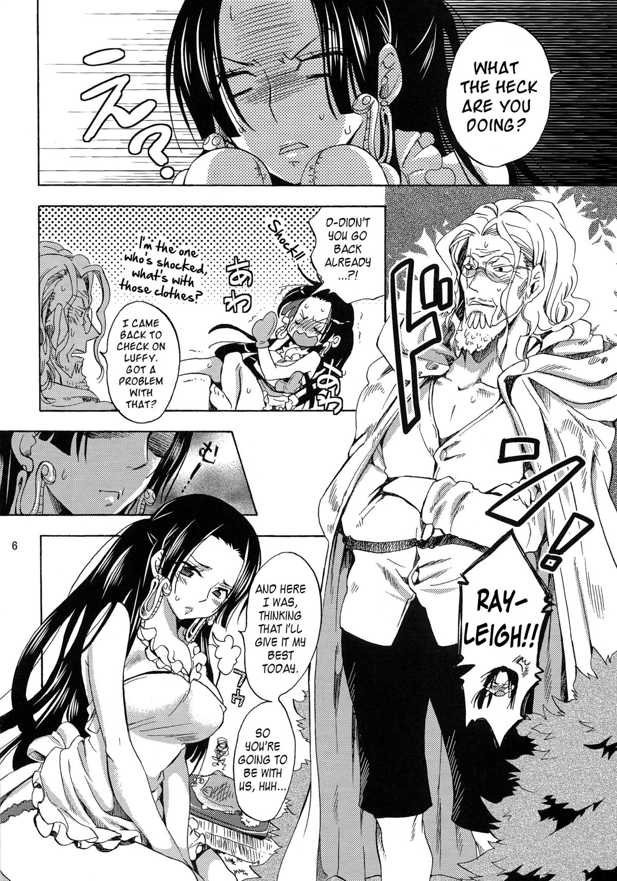 (C80) [Kurione-sha (YU-RI)] Nyougashima yori Warawa o Todoke ni Mairimasu! | Instead Of You Coming To The Island Of Women, I'll Come To You! (One Piece) [English] {doujin-moe.us} page 5 full