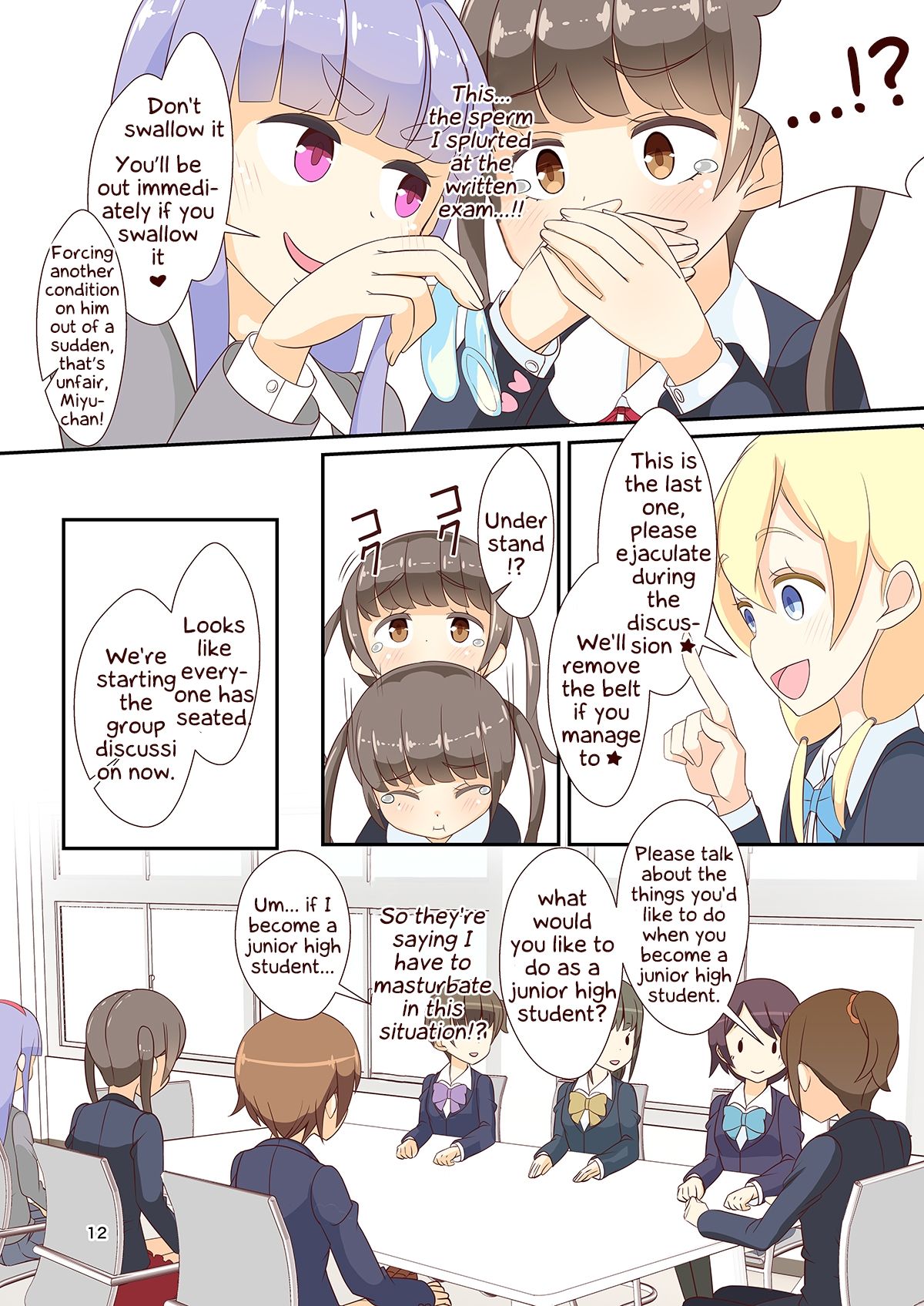 [Manaita] Sensei! Mogi Shiken de Jojisou Shitemite! | Sensei! Try dressing up like a little girl in a Mock Exam! [English] [Godofloli] [Digital] page 14 full