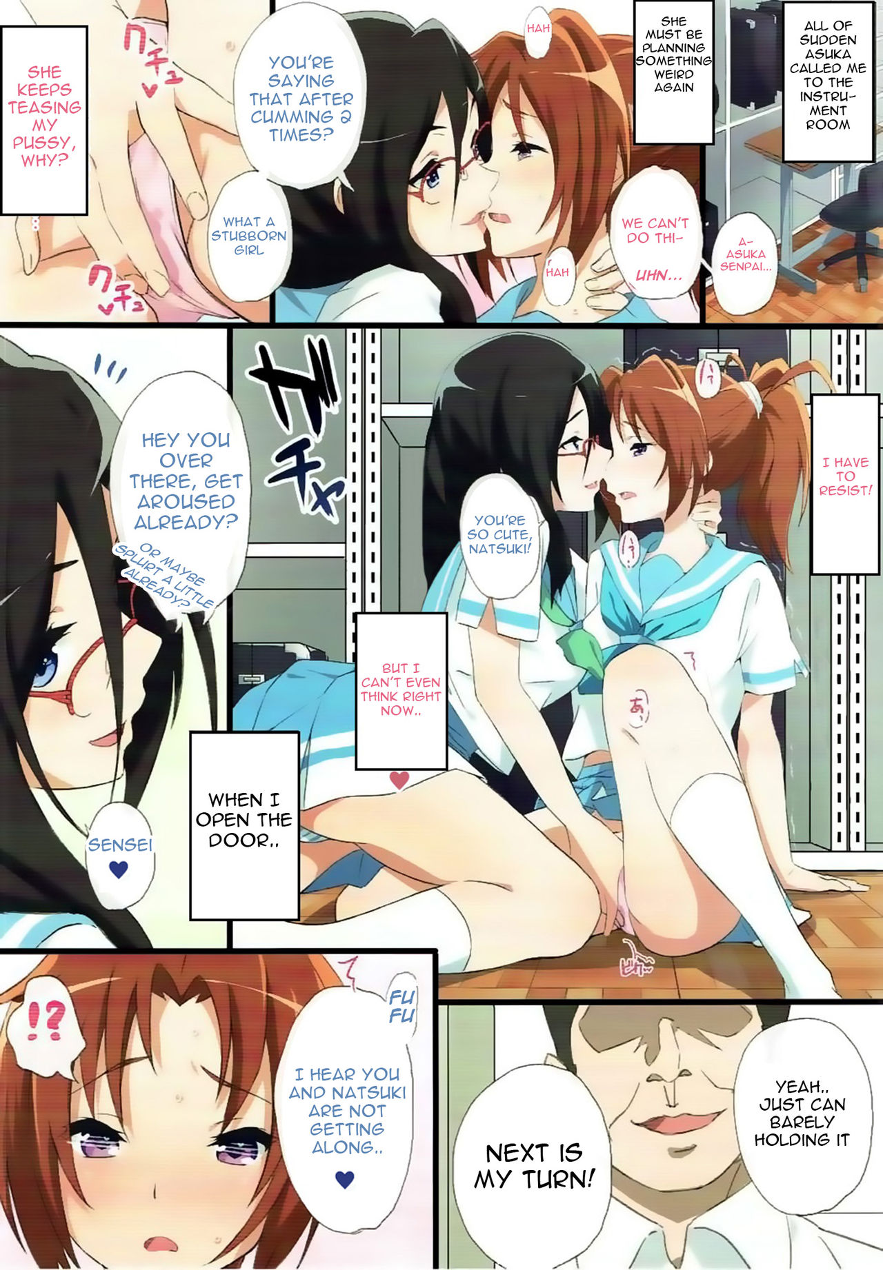 (C92) [Studio Wallaby (Aohabara)] Asuka to Natsuki o Okasu Hon (Hibike! Euphonium) [English] [Gagak_Ireng] page 15 full