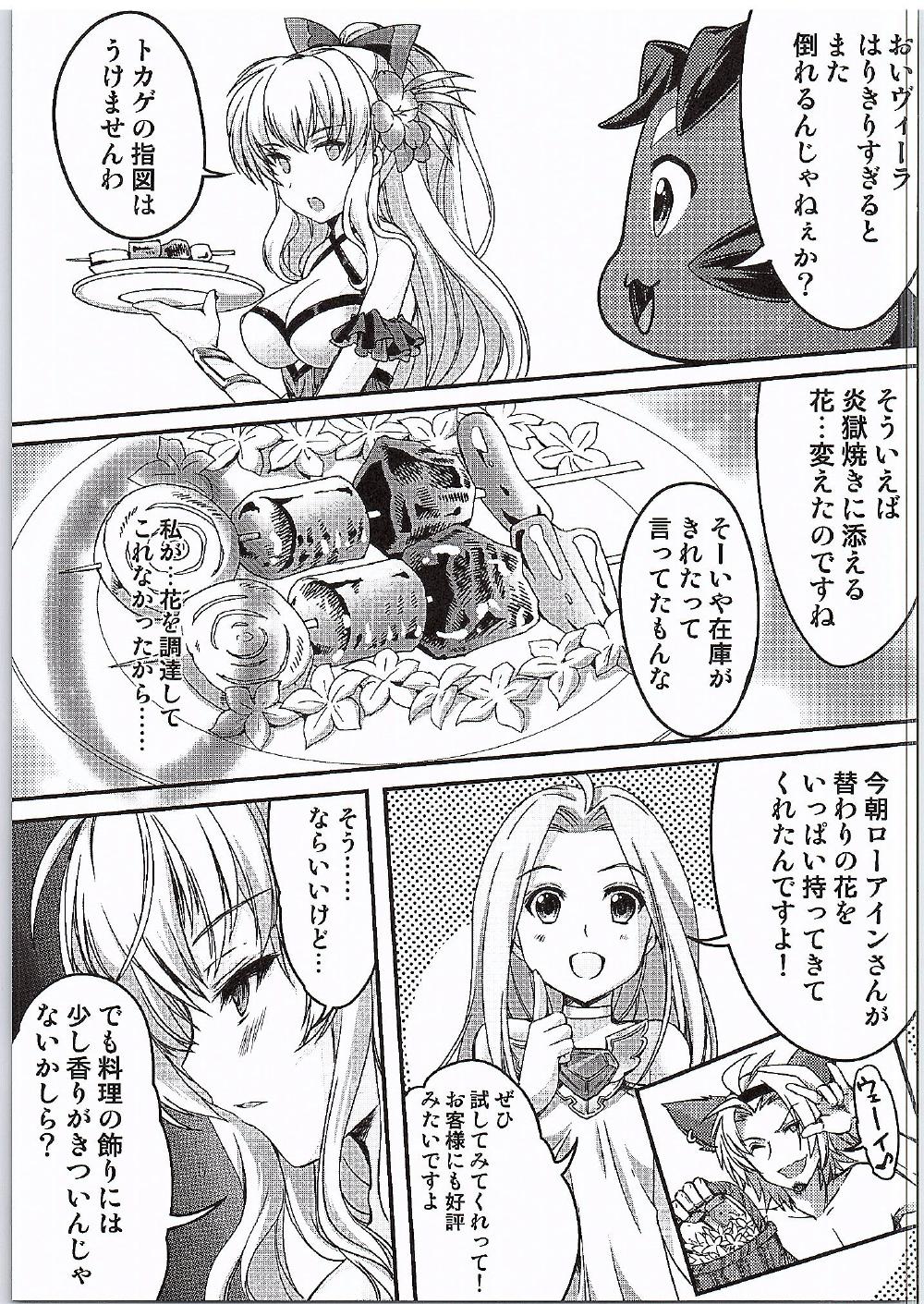 (SC2016 Winter) [HIGH RISK REVOLUTION (Aizawa Hiroshi)] Manatsu no Yoru no Akumu (Granblue Fantasy) page 4 full