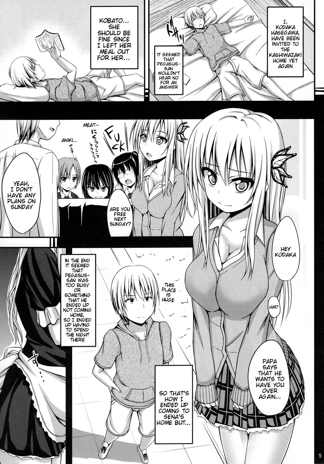 (C80) [shakestyle (ShAKe)] Boku wa Sena to Ichaicha shitai | I Want to Flirt Around With Sena (Boku wa Tomodachi ga Sukunai) [English] {doujin-moe.us} page 4 full