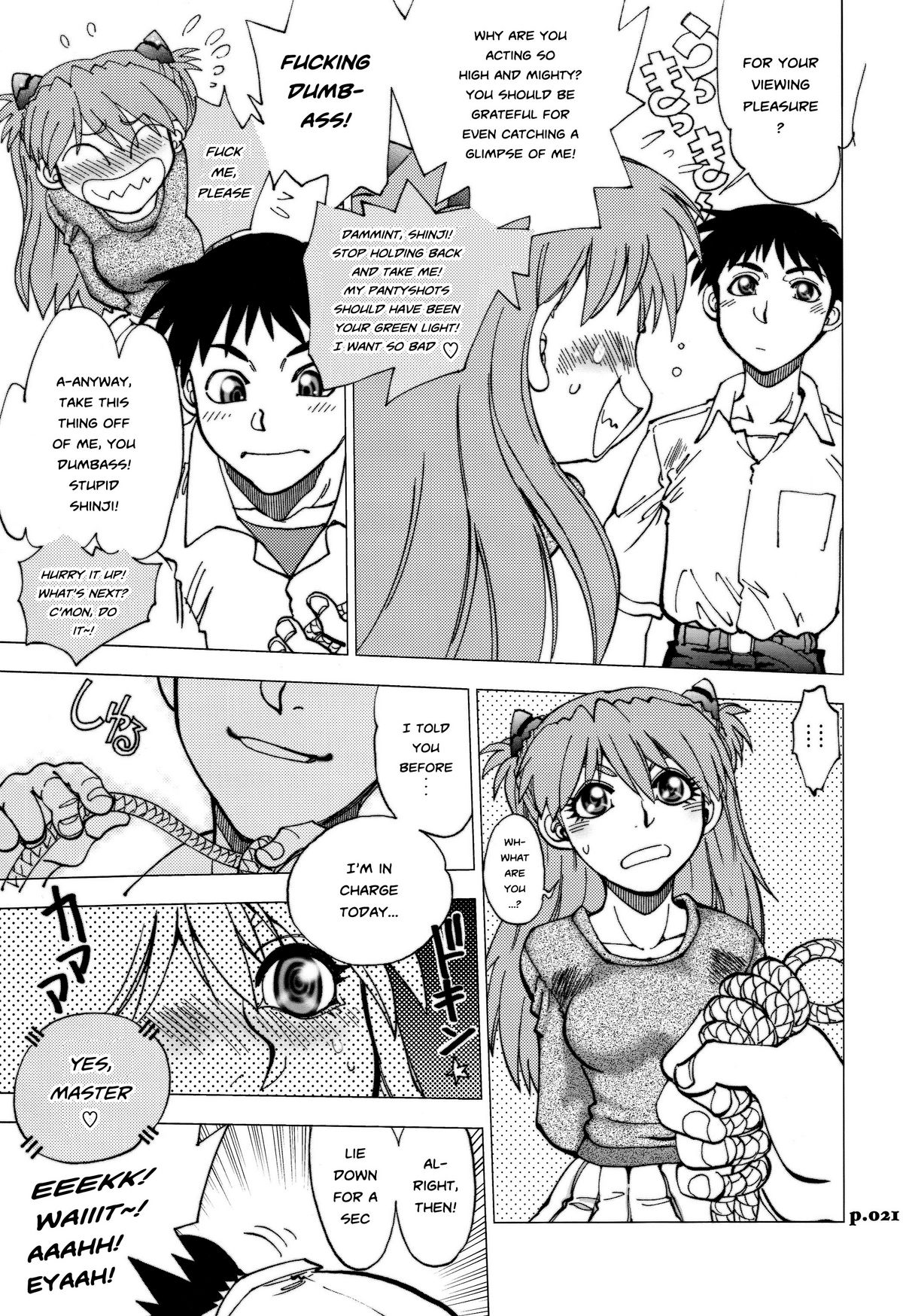 (C74) [Chuuka Mantou (Yagami Dai)] Mantou .32 (Neon Genesis Evangelion, Slayers) [English] [Risette] page 20 full