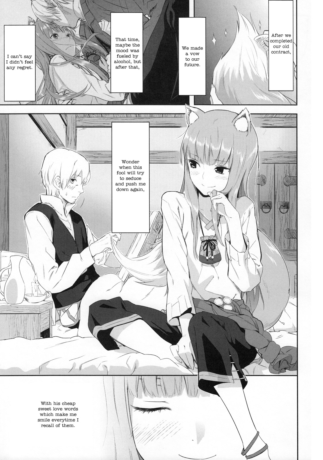 (C83) [Ajisaidenden (Kawakami Rokkaku, Takanashi Rei)] Harvest II (Spice and Wolf) [English] [VLtrans] page 5 full