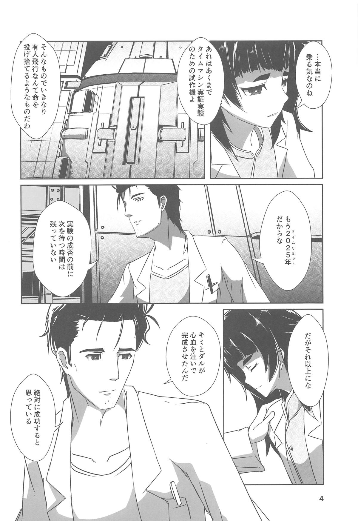 (Chaos Gate Notes! 13) [descendant of LOKIS (Hati)] Soushisouai no NG Word (Steins;Gate 0) page 3 full