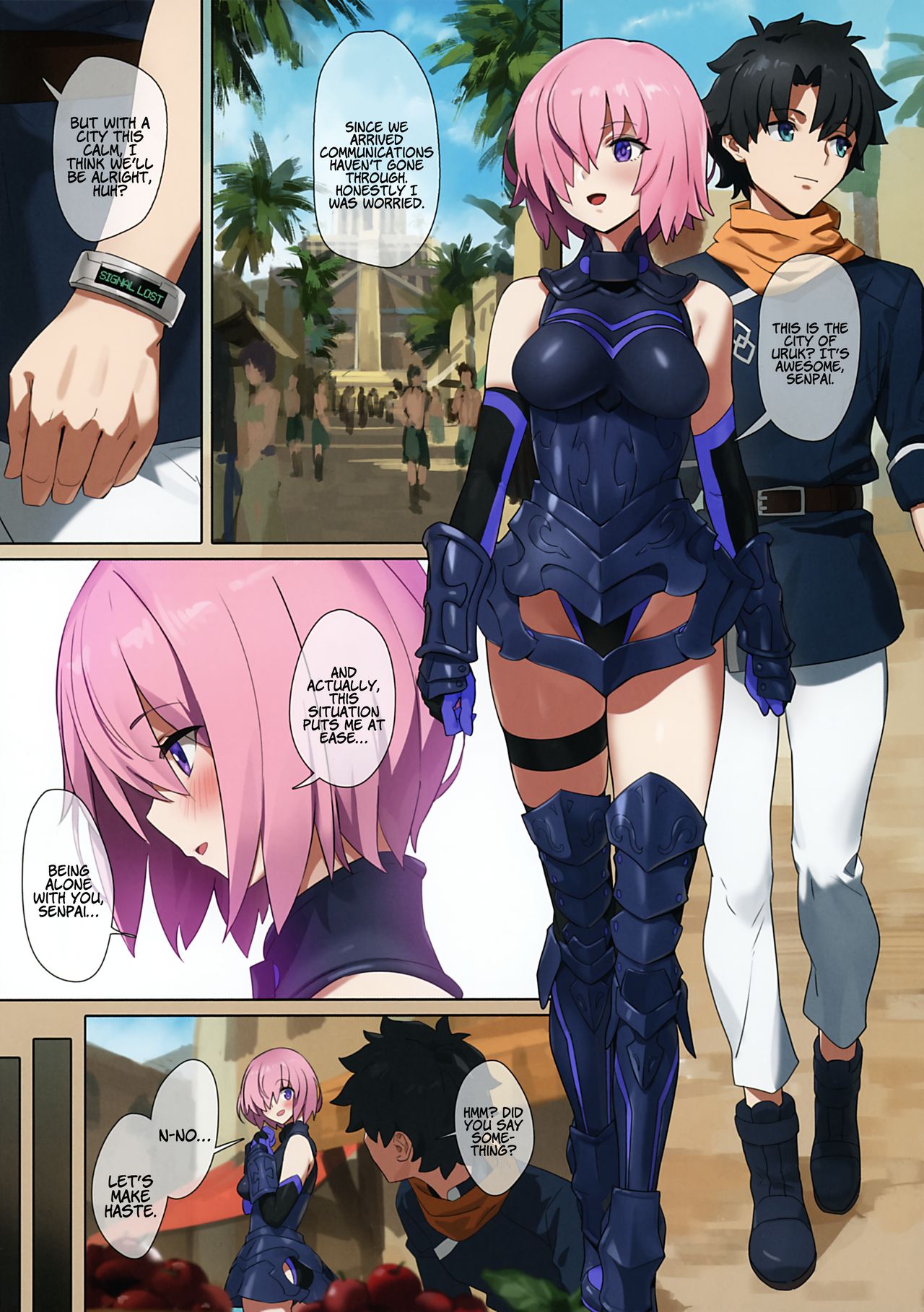 (Akihabara Chou Doujinsai) [OrangeMaru (YD)] Zettai Mash Sensen | Absolute Mash Battlefront (Fate Grand Order) [English] [Coffedrug] [DeepCreamPy Decensored] page 2 full