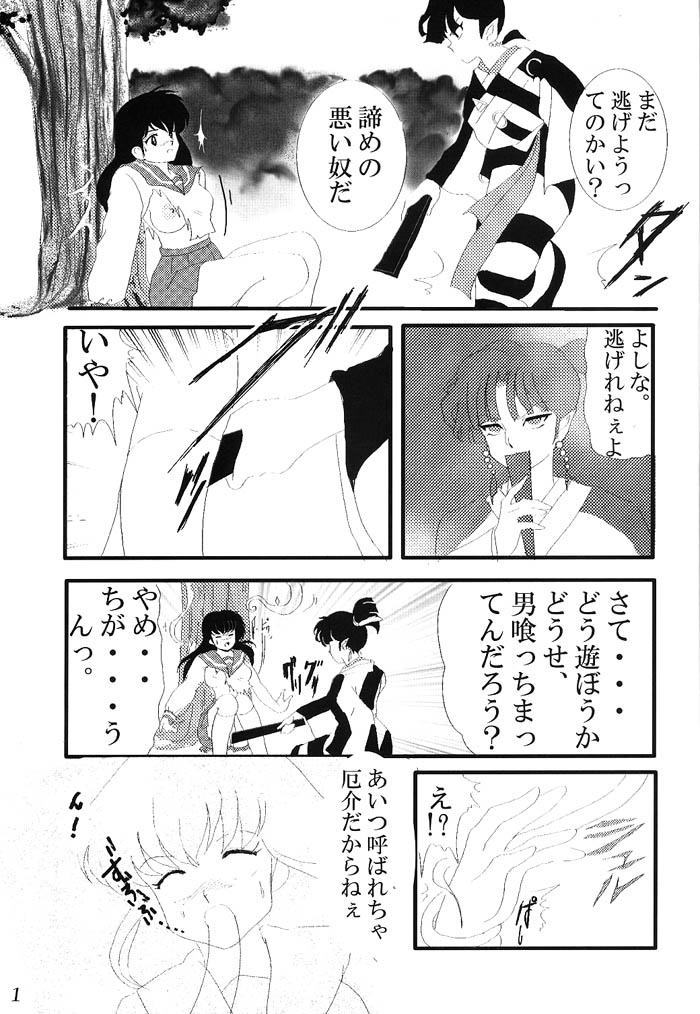 [Akiyama Kougyou (Tatsumu Kyou, Hiiragi)] Yami no Toriko (Inuyasha) page 2 full