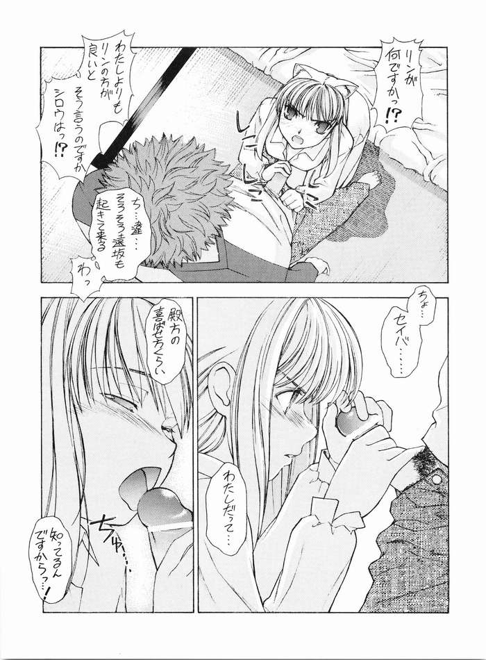 (C67) [Sanazura Doujinshi Hakkoujo (Sanazura Hiroyuki)] Nekomimi Fate (Fate/stay night) page 12 full