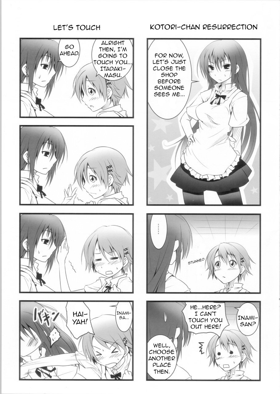 (COMIC1☆4) [Nilitsu Haihan (Nilitsu)] Kotori-Chan no Dakara Daijoubu Damon! | Since it’s Kotori-chan, it should be alright… (WORKING!) [English] [Little White Butterflies] page 4 full