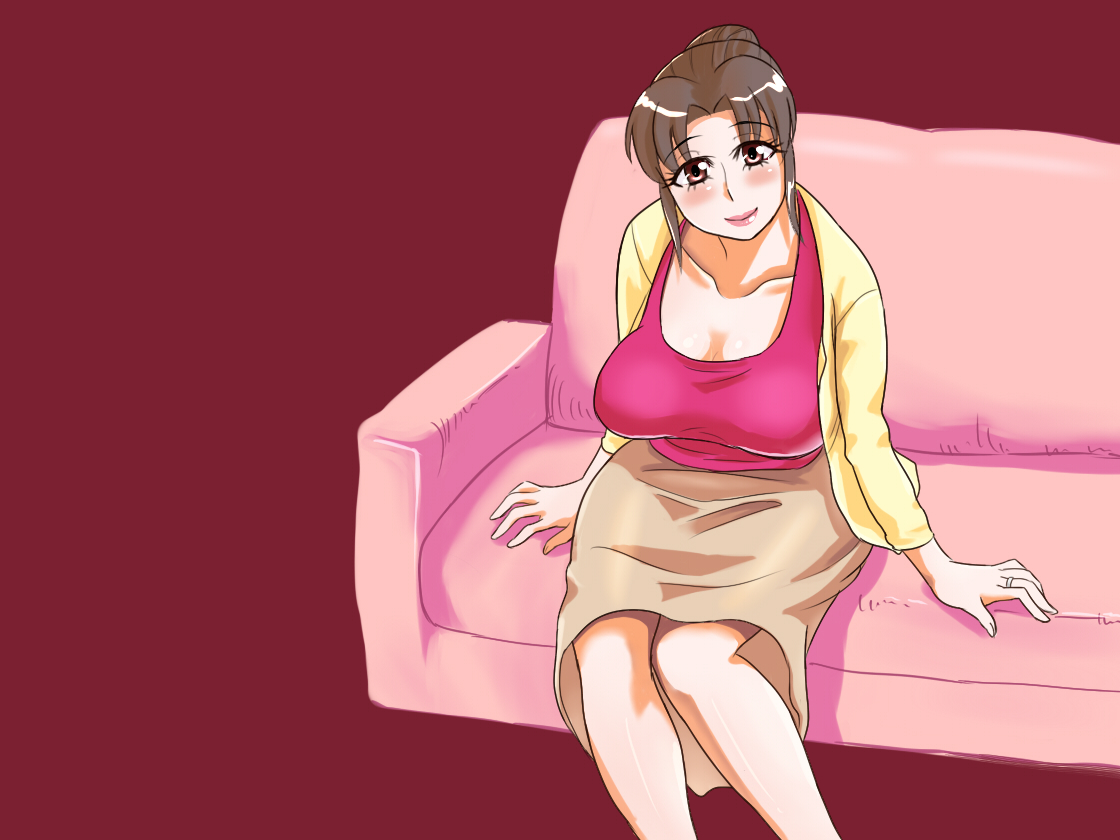[Ochikochitei (Tadano Kushami)] Yuujin no Mama ga Onanie no Otetsudai? [Digital] page 1 full