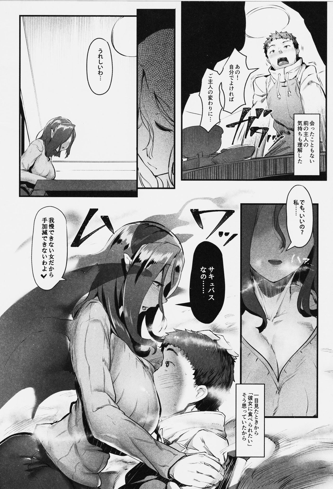 (C91) [AHOBAKA (aho)] Succubus Miboujin Hirusagari no Himitsu page 9 full