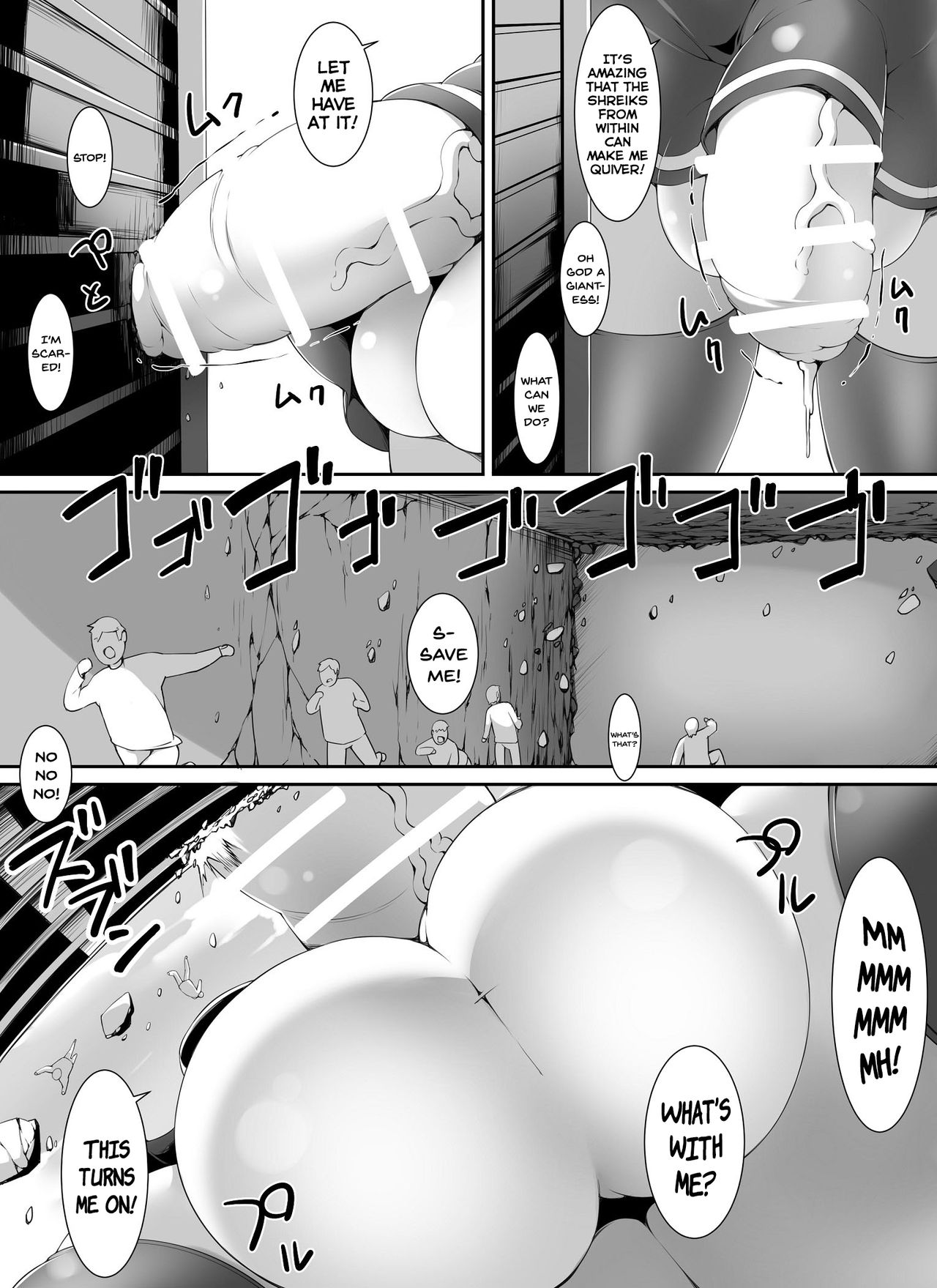 [Yuruyuru GTS (toka)] Chou Ookii Uchuujin ga Ojamashimasu | A Grand Gigantic Alien Welcomes Herself In [English] [JasmineTea] page 5 full