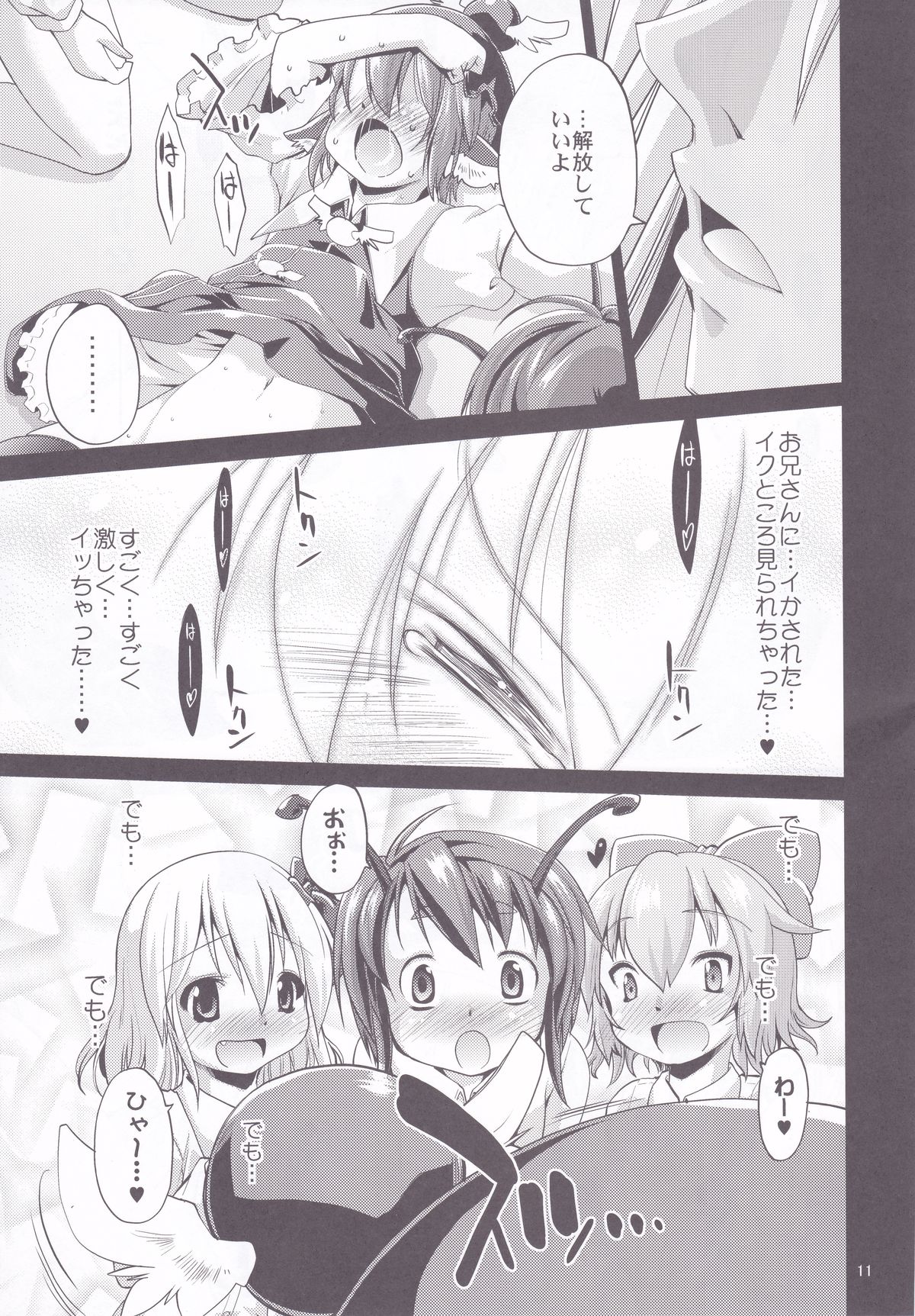 (C79) [Albatross (Mei, Nikusyo)] Eromisu+3 (Touhou Project) page 10 full