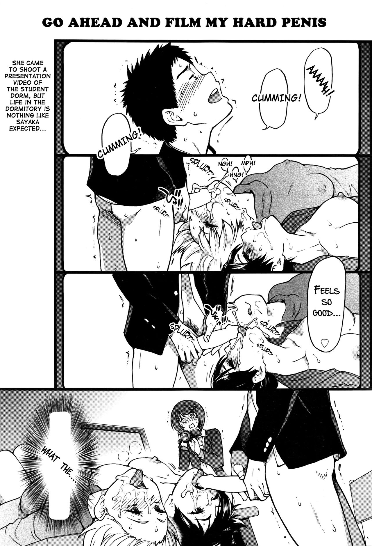 [Shiwasu no Okina] Boku no Bokki Penis o Rokuga Shite Ikina Yo | Go Ahead and Film My Hard Penis Ch. 2 (COMIC Aun 2016-06) [English] [/H/] page 2 full