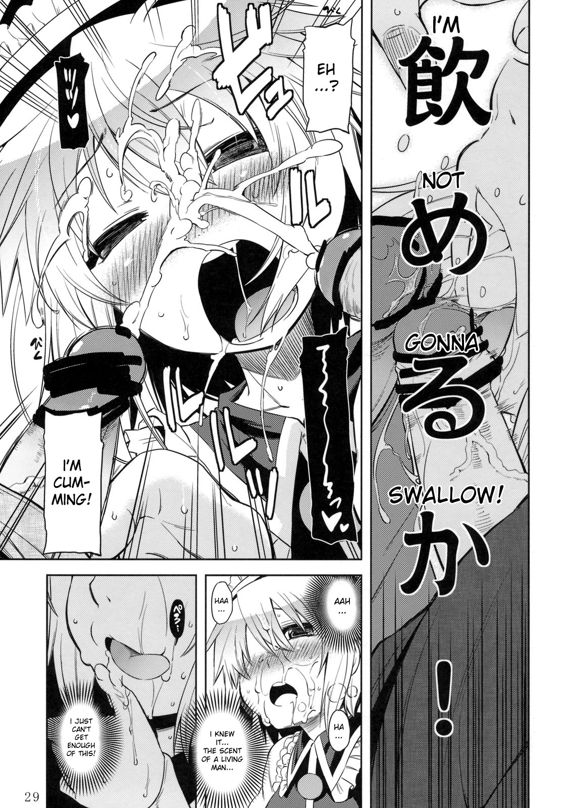 (Reitaisai 8) [ToHoMiLK Seisaku Iinkai] COMIC ToHoMiLK 2011-03 (Touhou Project) [English] [desudesu] page 28 full