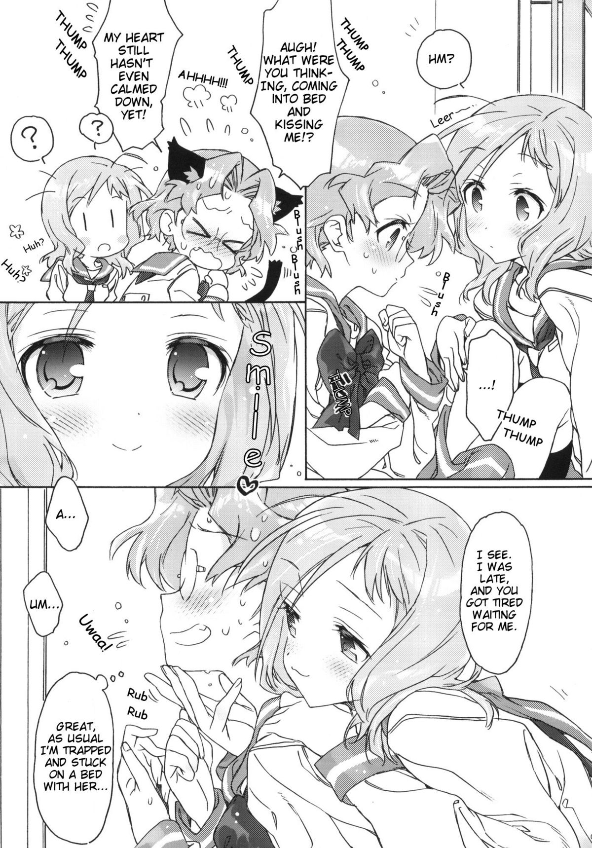 (C76) [J.O.C★e.go!! (Kasuga Souichi)] Buchou-san to Jiki Buchou. | President and Next President (Saki) [English] [TsundereYuriko] page 9 full