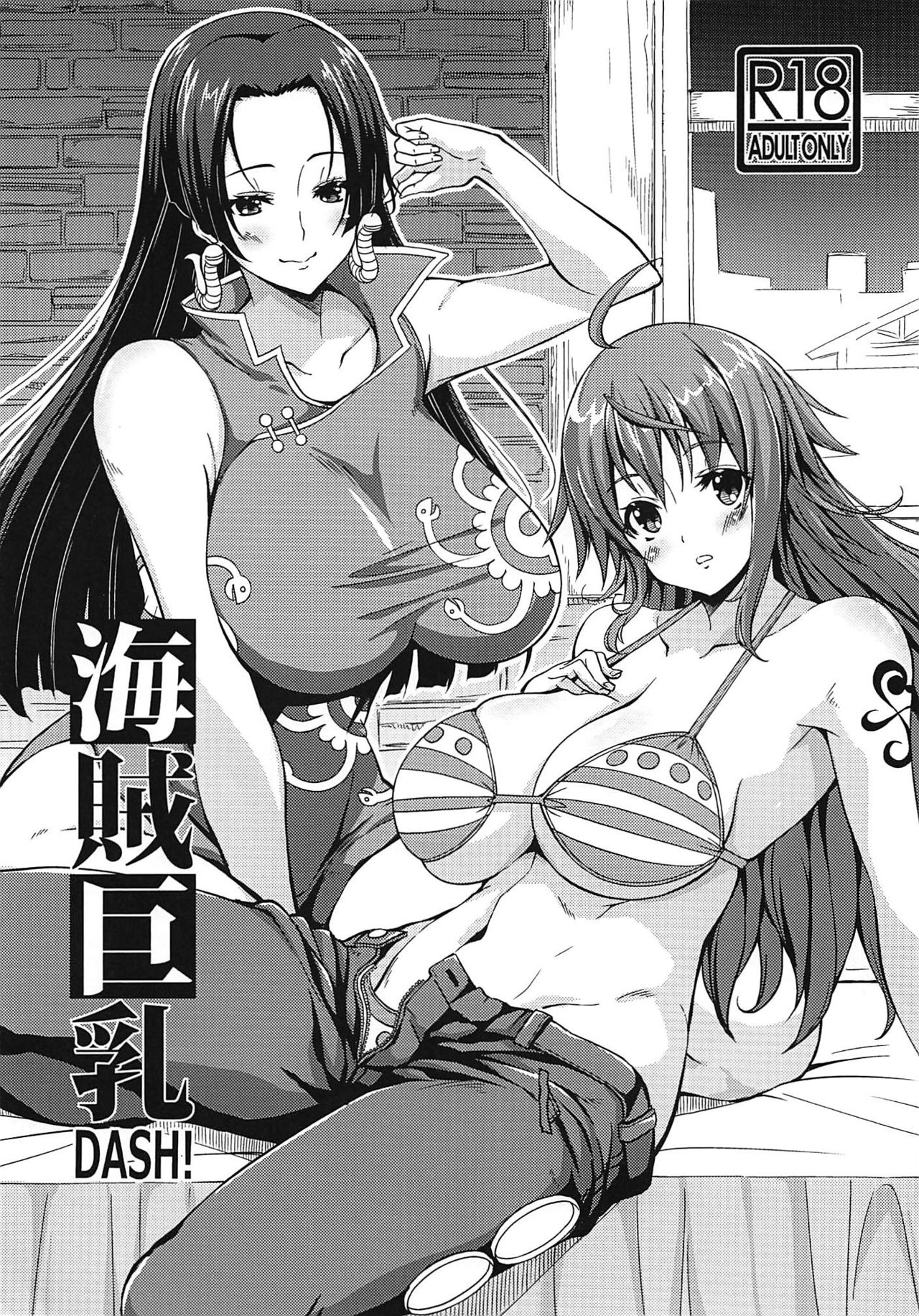 (C97) [BRAVE HEART petit (KOJIROU!)] Kaizoku Kyonyuu DASH! (One Piece) page 1 full