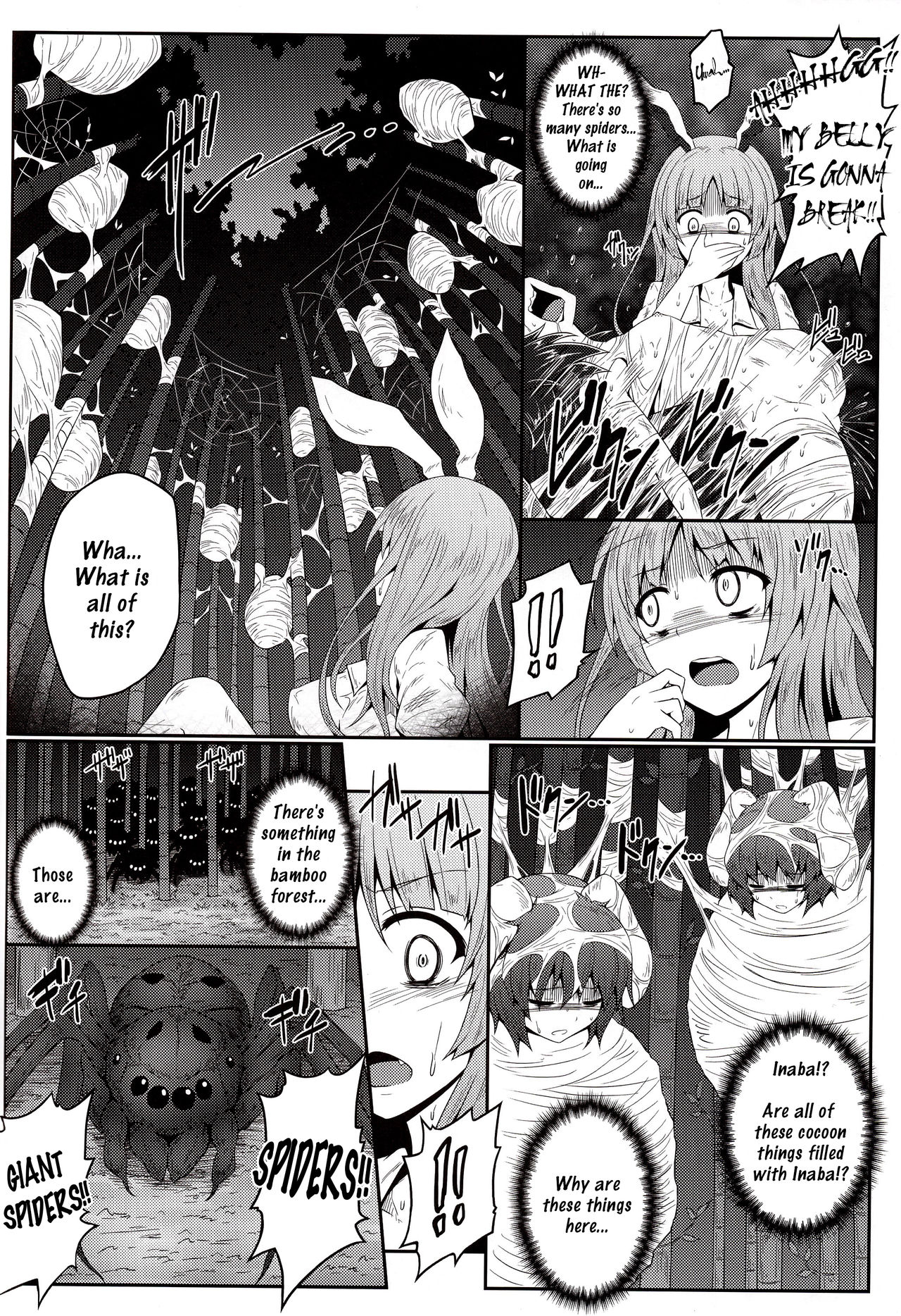 (Reitaisai 13) [e☆ALI-aL! (Ariesu Watanabe)] Gokuchuu Seikatsu ~Reisen Gumo~ (Touhou Project) [English] [Erelzen] page 6 full