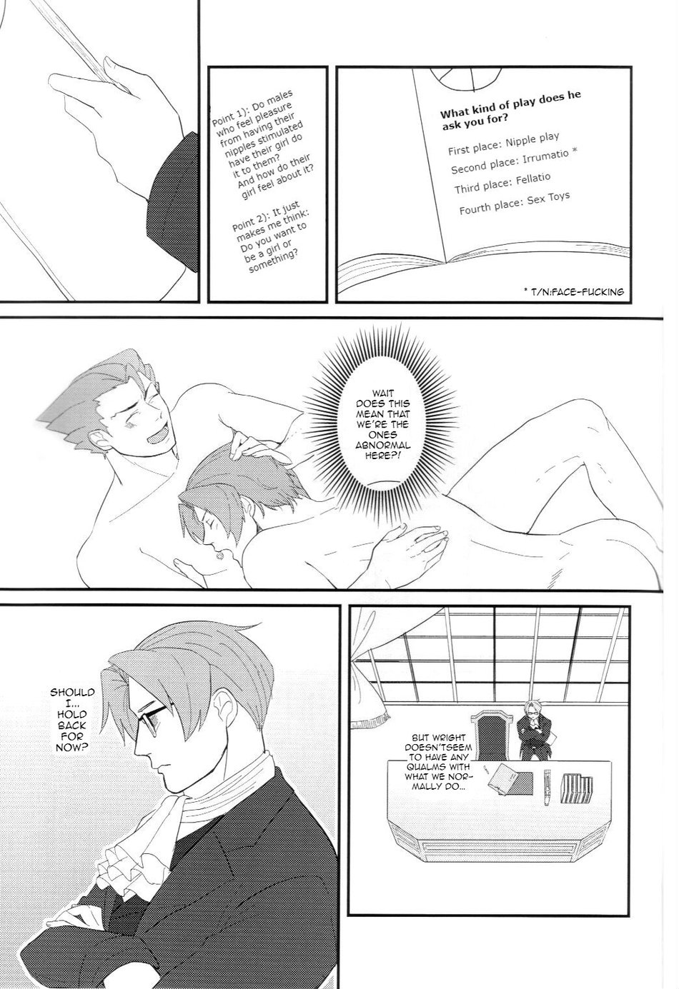 (Sabaki no Niwa 29) [Lululu (Minami)] Cat's Cradle (Gyakuten Saiban) [English] [Stephi] page 14 full