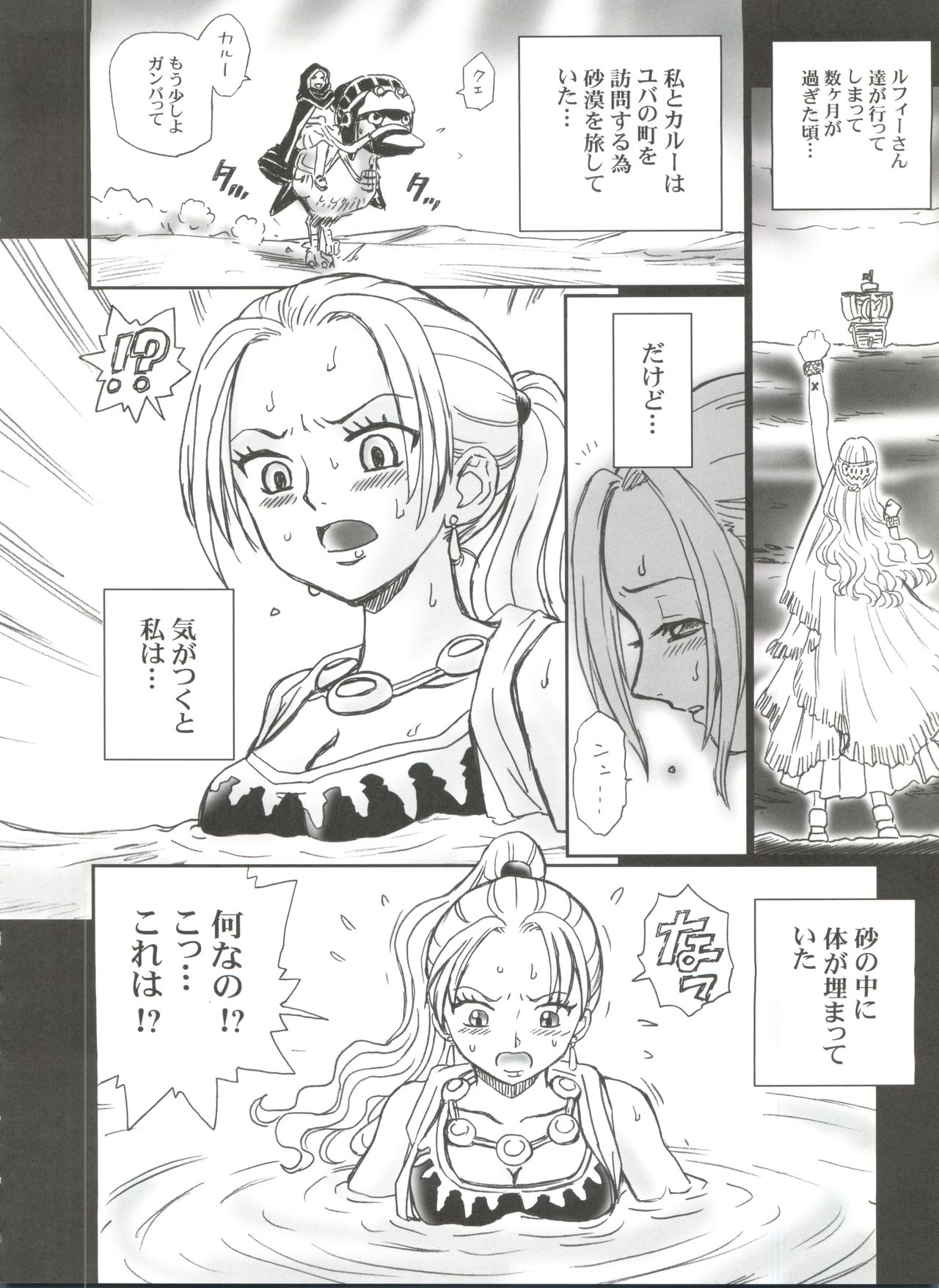 (C73) [Rat Tail (Irie Yamazaki)] Tail-Man Nefertari Vivi Book (One Piece) page 3 full