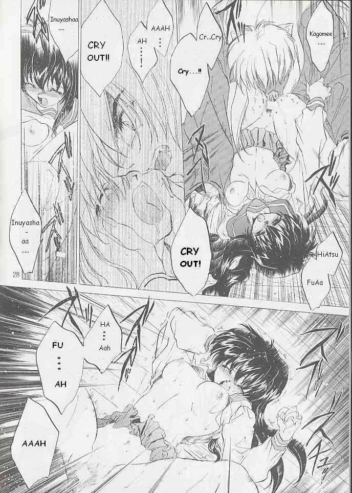 (C59) [Toko-ya (Kitoen)] Tasukurumono (red cover) (Inu Yasha) [English] page 27 full