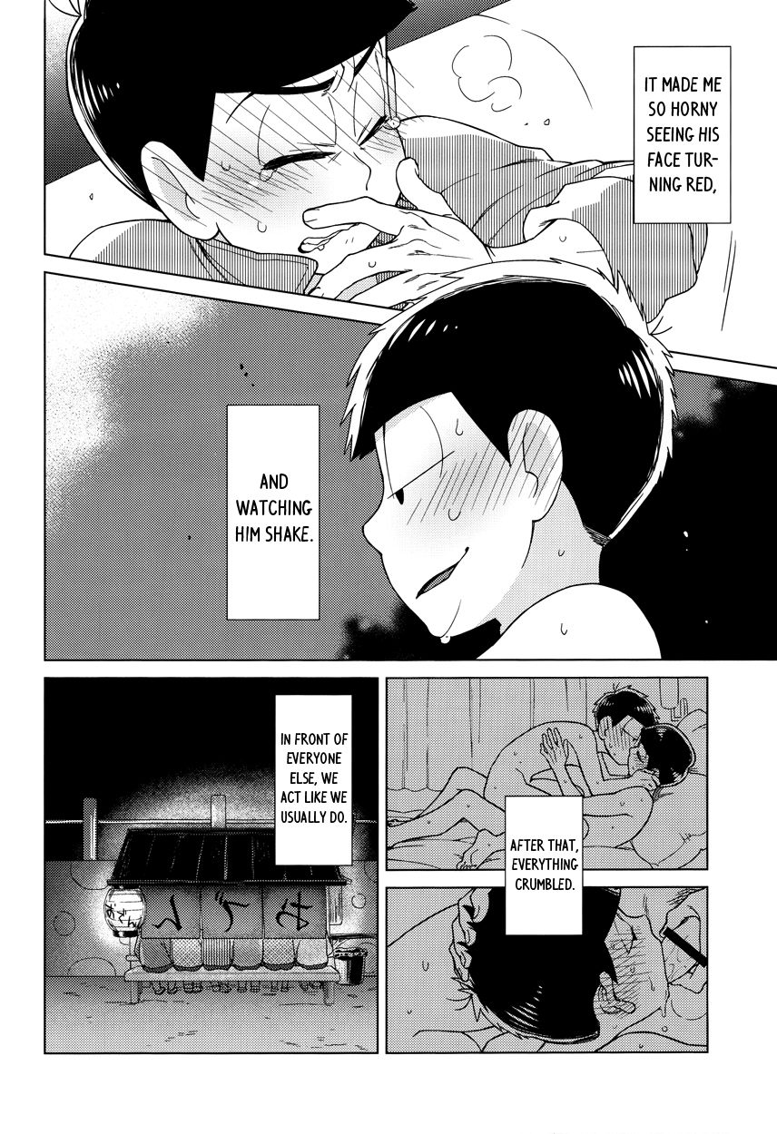 (Kahou wa Nete Matsu) [daisy (Chikottsu)] Namae o Yonde, Yobanaide | Call Me by my Name, or Don't (Osomatsu-san) [English] [Ikemen Scans] page 6 full