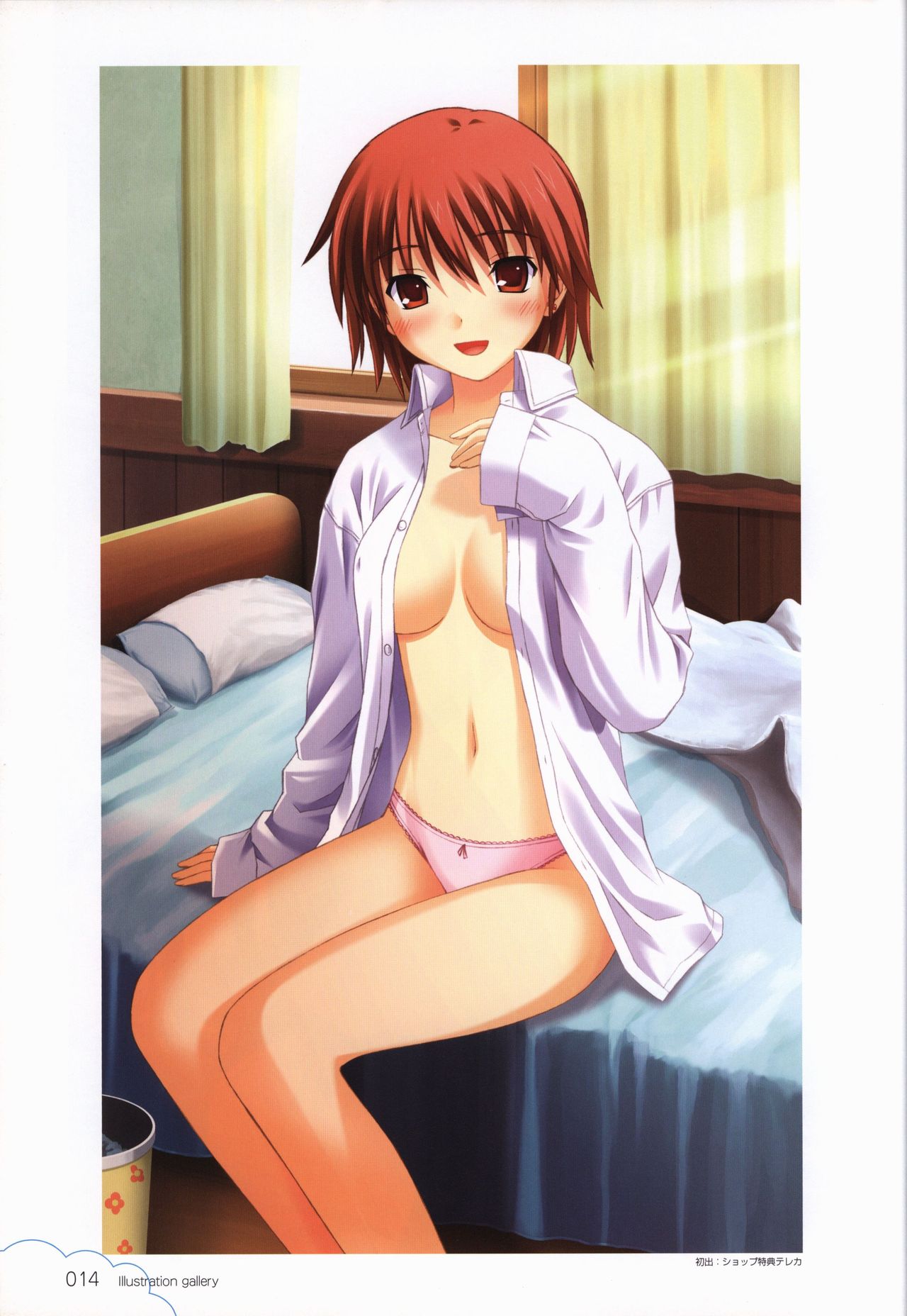 Kono Aozora ni Yakusoku official artbook page 15 full