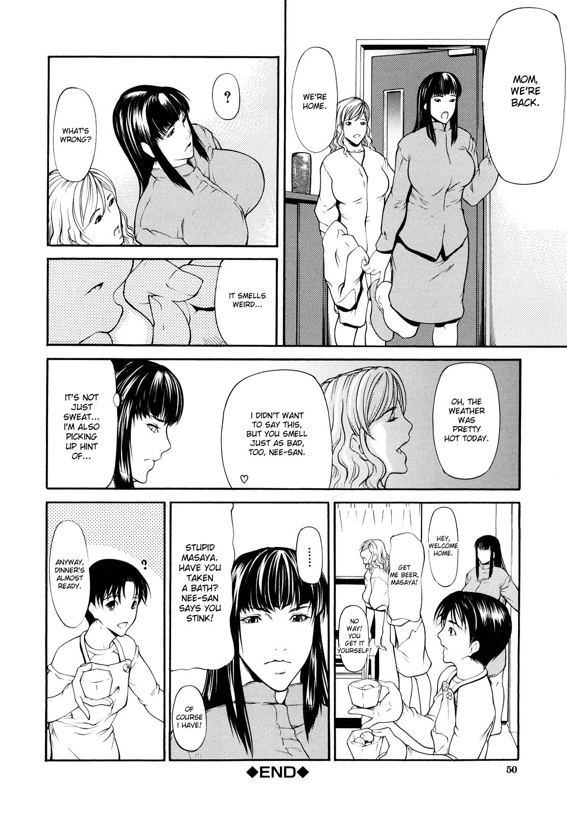 [Shijima Yukio] Sanmi Ittai [English] [desudesu] [Decensored] page 52 full