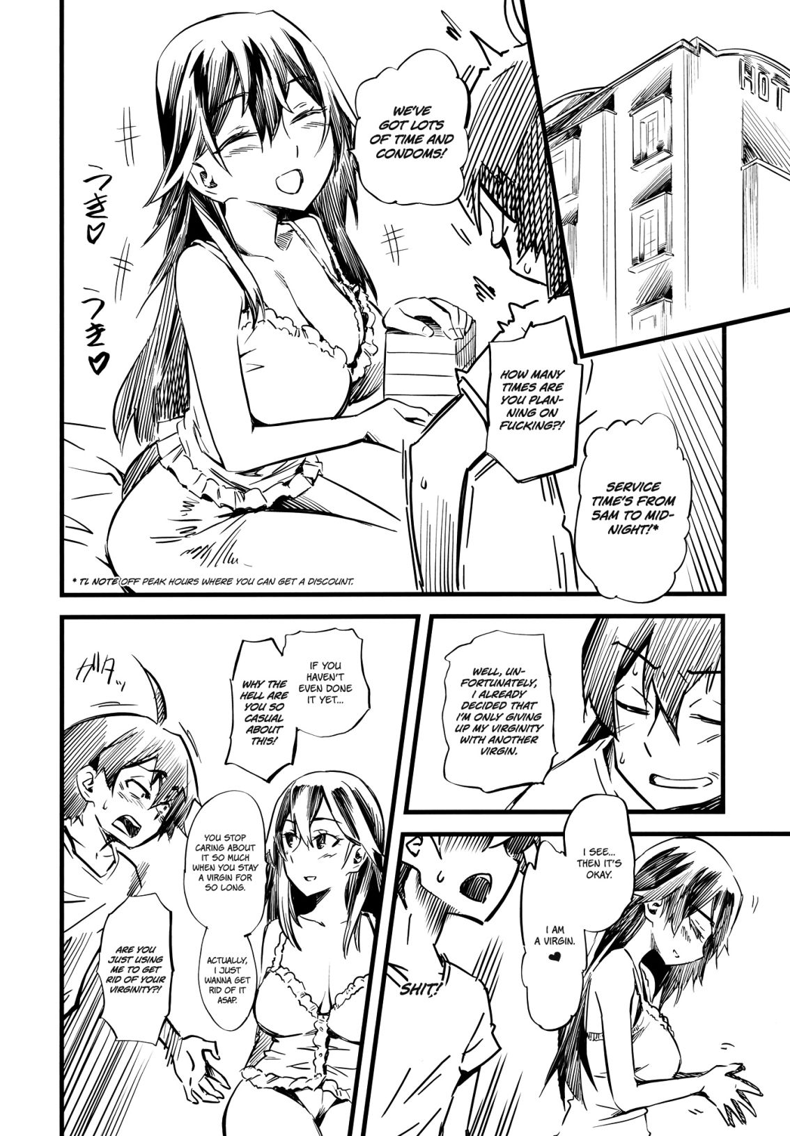 (C84) [Hi-per Pinch (clover)] Service Time (Yahari Ore no Seishun Love Come wa Machigatteiru.) [English] =Red Vodka + Ero Manga Girls= [Decensored] page 6 full