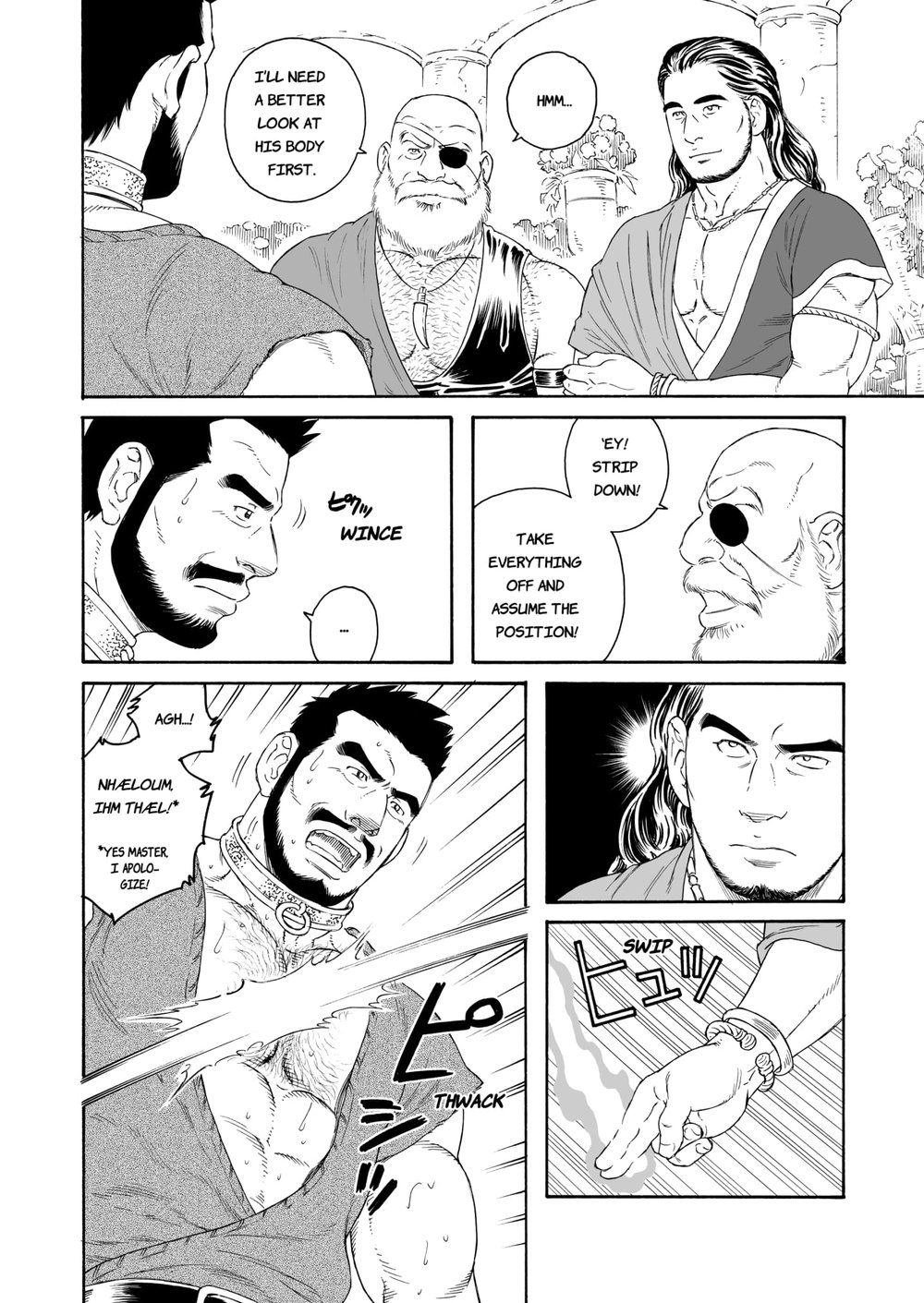 [Bear's Cave (Tagame Gengoroh)] Jubaku no Seiyatsu - Khoz, The Spellbound Slave [English] [Digital] page 4 full