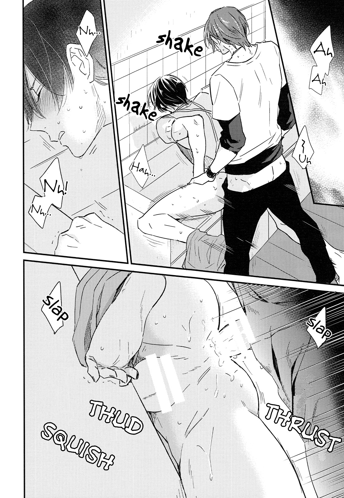 (SUPER24) [KANGAROO KICK (Takagi Takumi)] Matsuoka Rin no Shinkon Seikatsu (Kari) | Matsuoka Rin’s Newly-Wed Life (Provisional) (Free!) [English] [Holy Mackerel] page 13 full