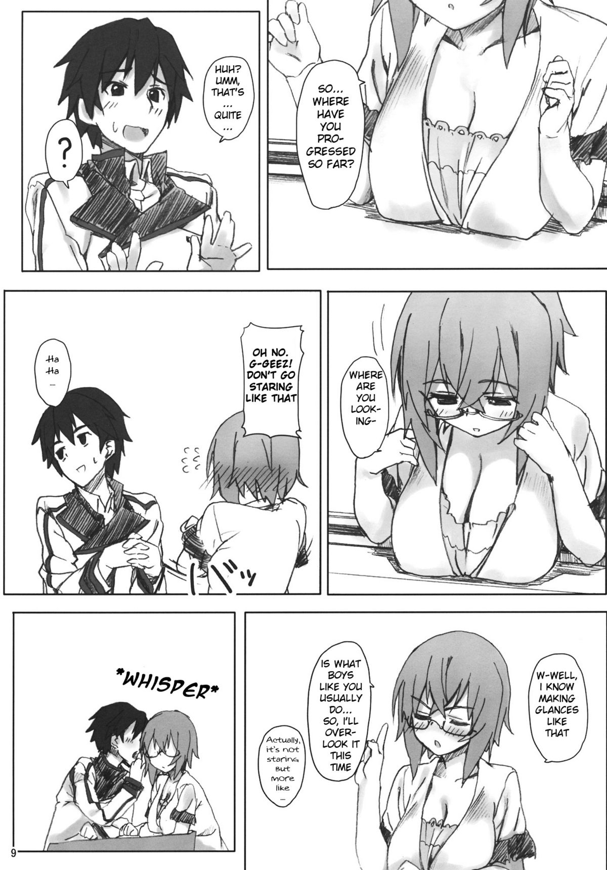 (C80) [Atsuya Kougyou (Kaisen Chuui)] YIH (IS <Infinite Stratos>) [English] [life4Kaoru] page 8 full