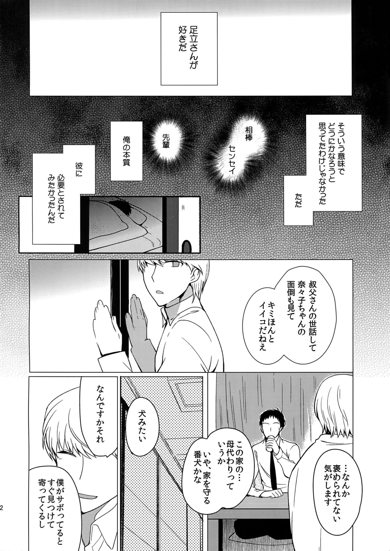 (Another Control 4) [downbeat (Kirimoto Yuuji)] Inu no Fushimatsu (Persona 4) page 31 full