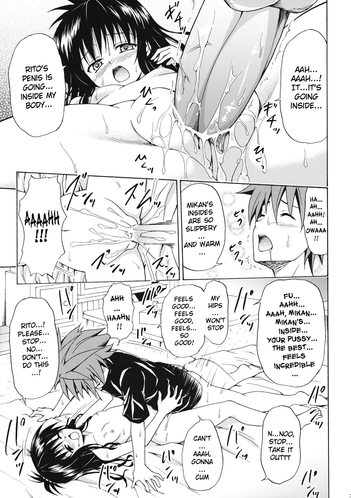 (C80) [TORA MACHINE (Kasukabe Taro)] Kindan no Mikan Vol. 1 (To LOVE-Ru) [English] [Wrathkal + Doujin-Moe.us] page 34 full
