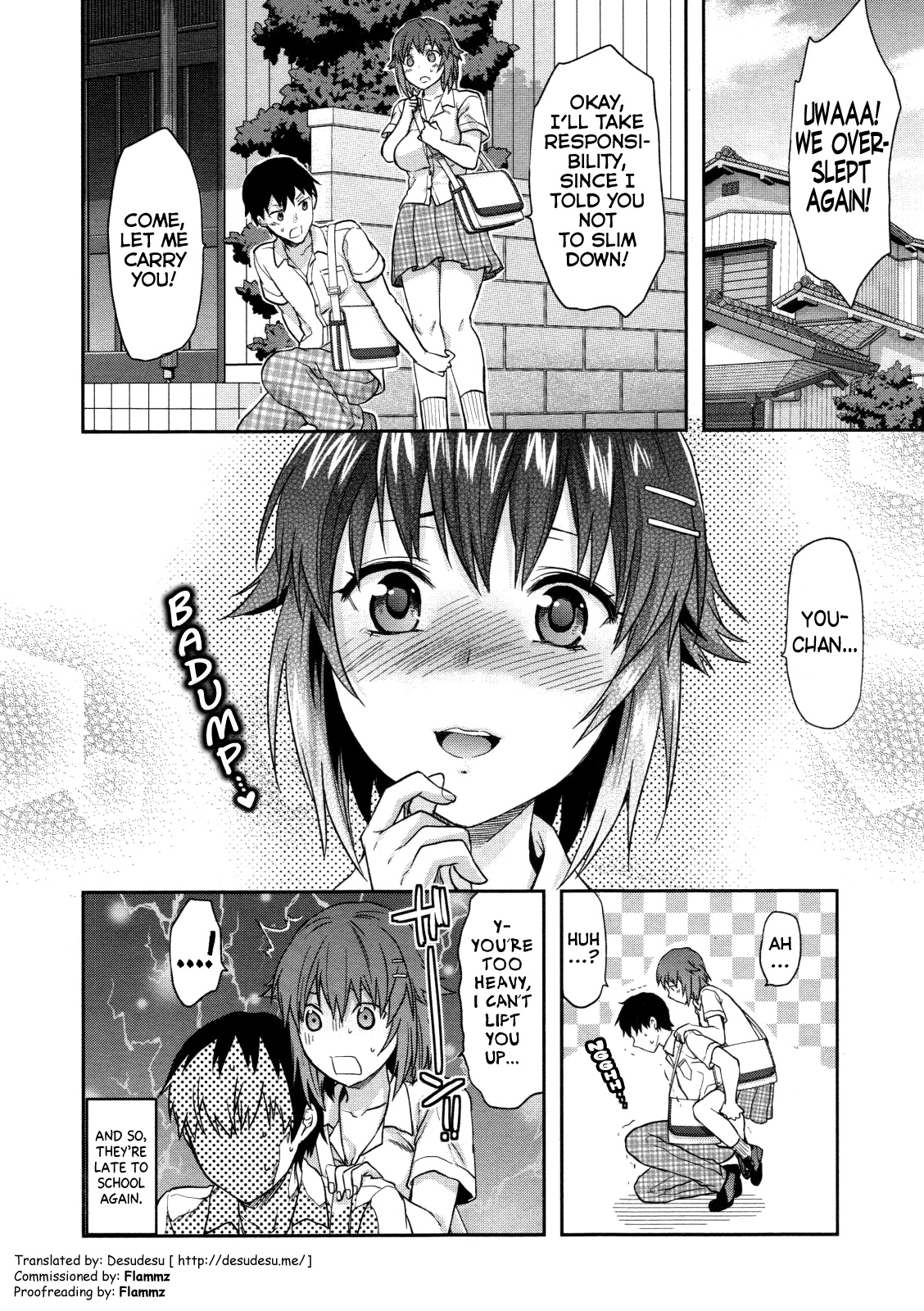 [Yuzuki N Dash] Muchi Ane. | Chubby Sister. [English] {desudesu} page 16 full