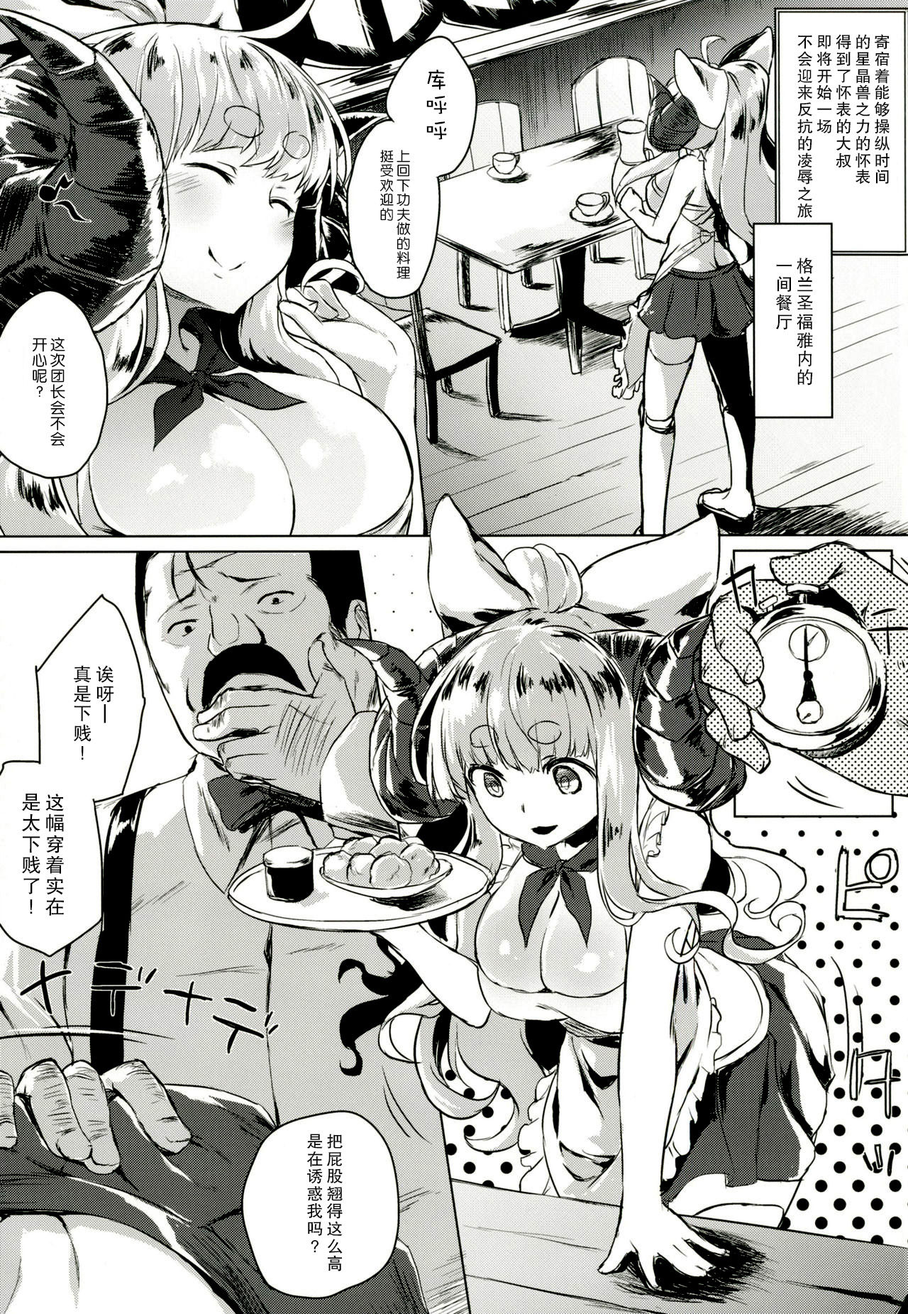 (C91) [Nukidokoro. (Roteri)] Manga Jikan Draph (Granblue Fantasy) [Chinese] [零食汉化组] page 3 full