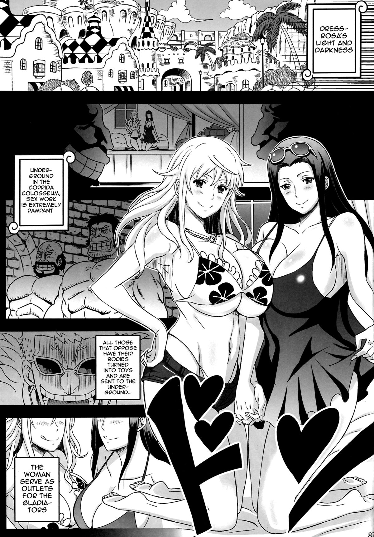 (C87) [Diogenes Club (Haikawa Hemlen)] Rakuen Onna Kaizoku Soushuuhen ~GOLD~ - Woman Pirate in Paradise (One Piece) [English] {doujin-moe.us} [Incomplete] page 3 full