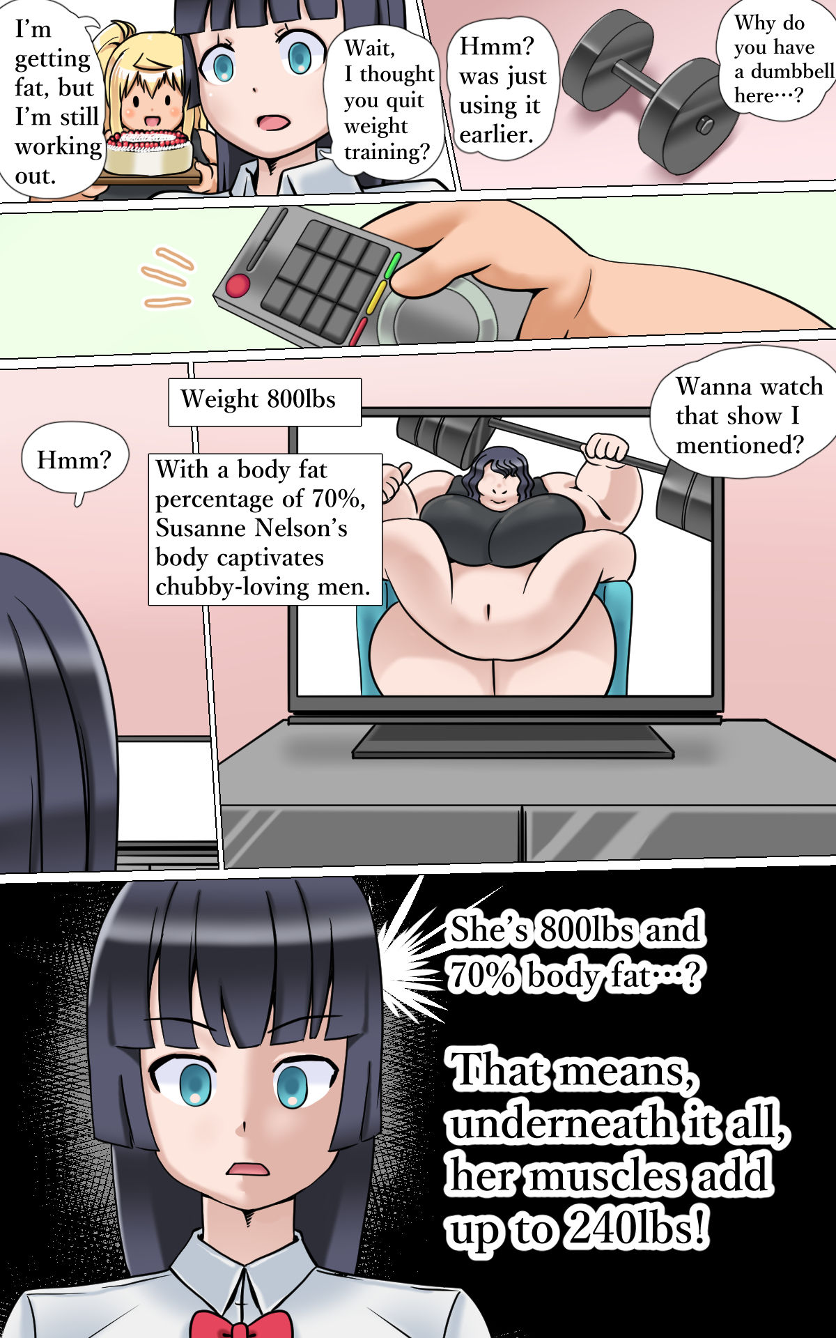 [Zeiniku Nouen (Hoikooroo)] zeiniku nan kiro fuyaseru | How Much Flab Can You Pile On? [English] page 6 full