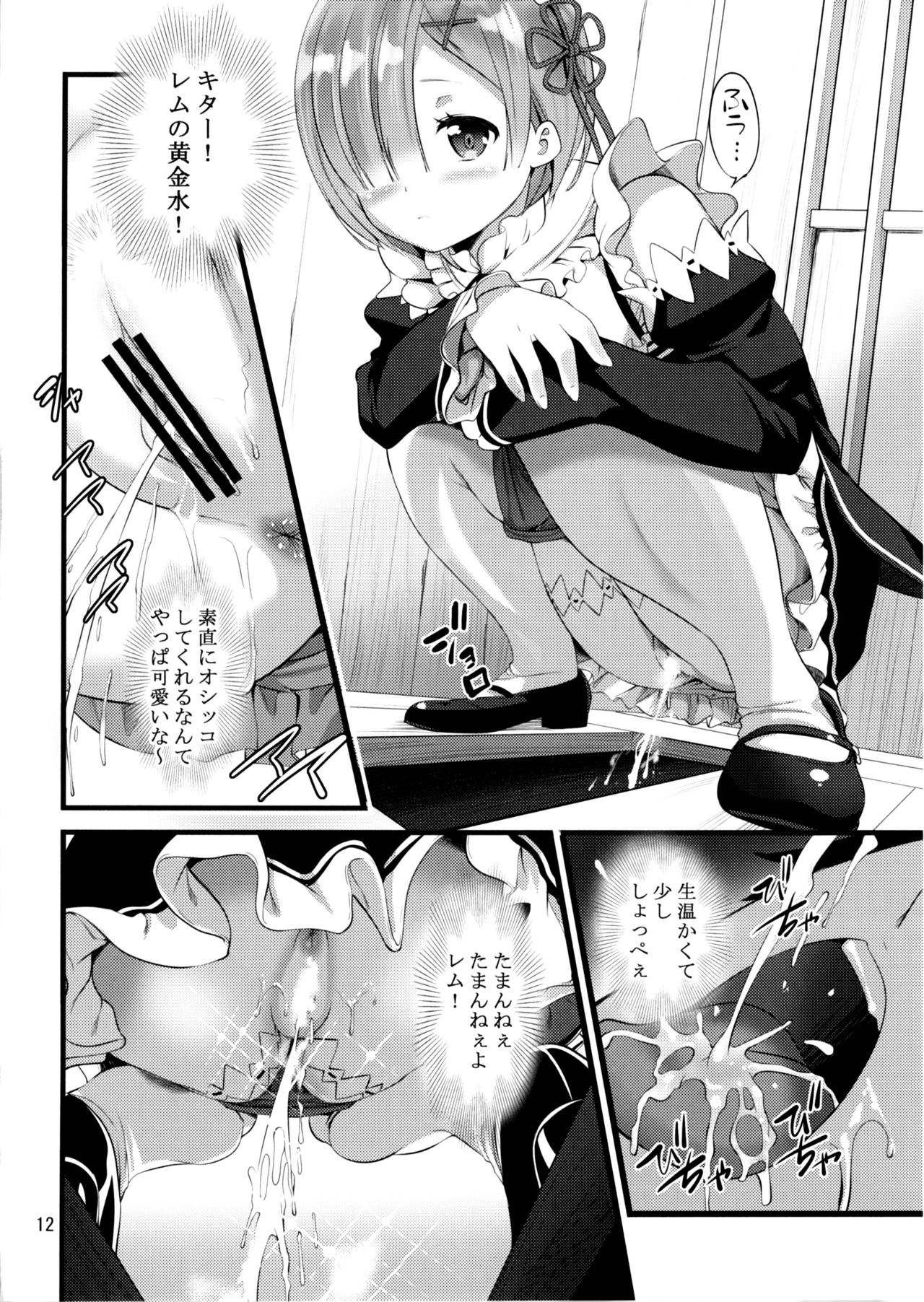 (SC2016 Autumn) [88 Gou (Ooishi Chuuni)] RE:ST ROOM (Re:Zero kara Hajimeru Isekai Seikatsu) page 12 full