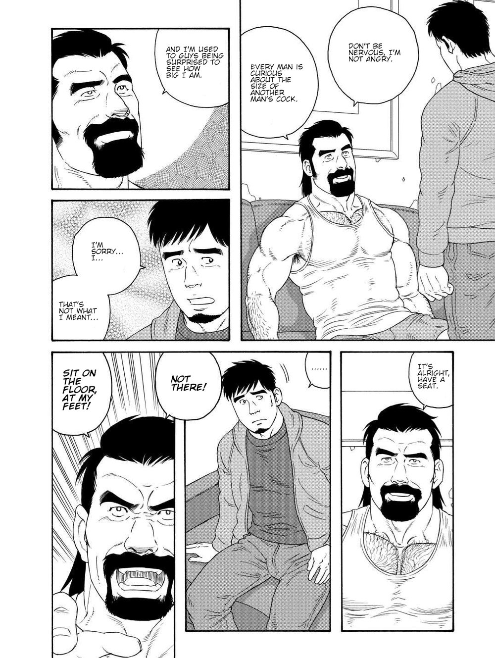 [Tagame] My Best Friend's Dad Made Me a Bitch Ch1. [Eng] page 10 full