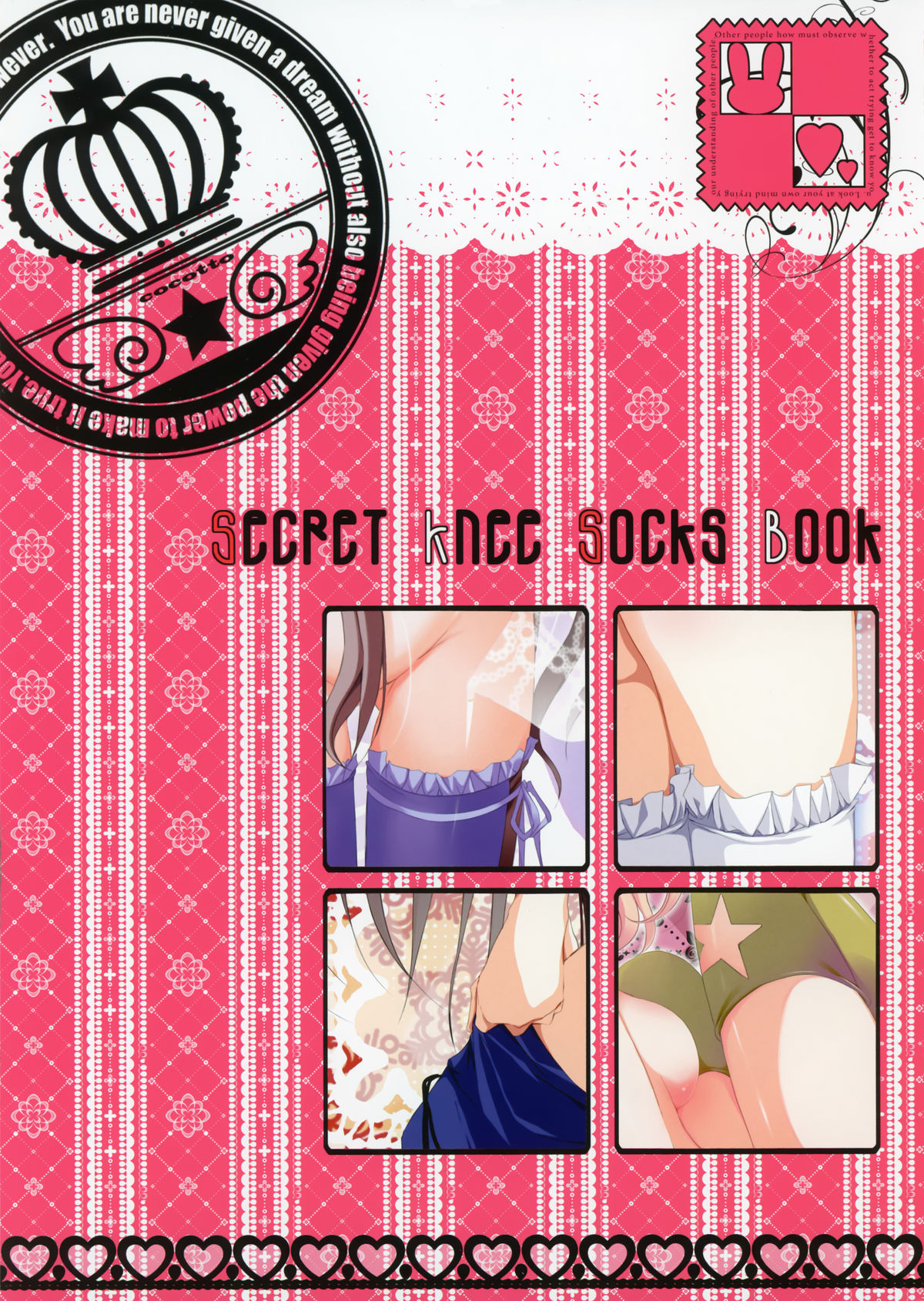 (C80) [cocotto (Mizusawa Mimori)] Secret Knee Socks Book (Various) page 3 full