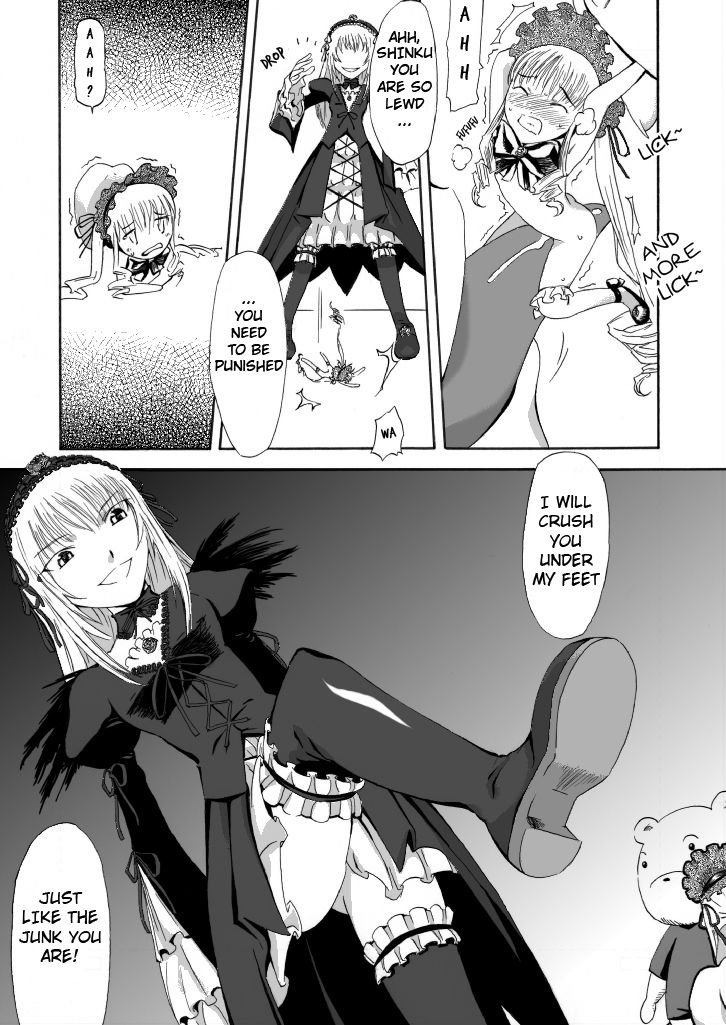 Rozen Maiden - Suigintou Size Fetish Doujin [English] page 5 full