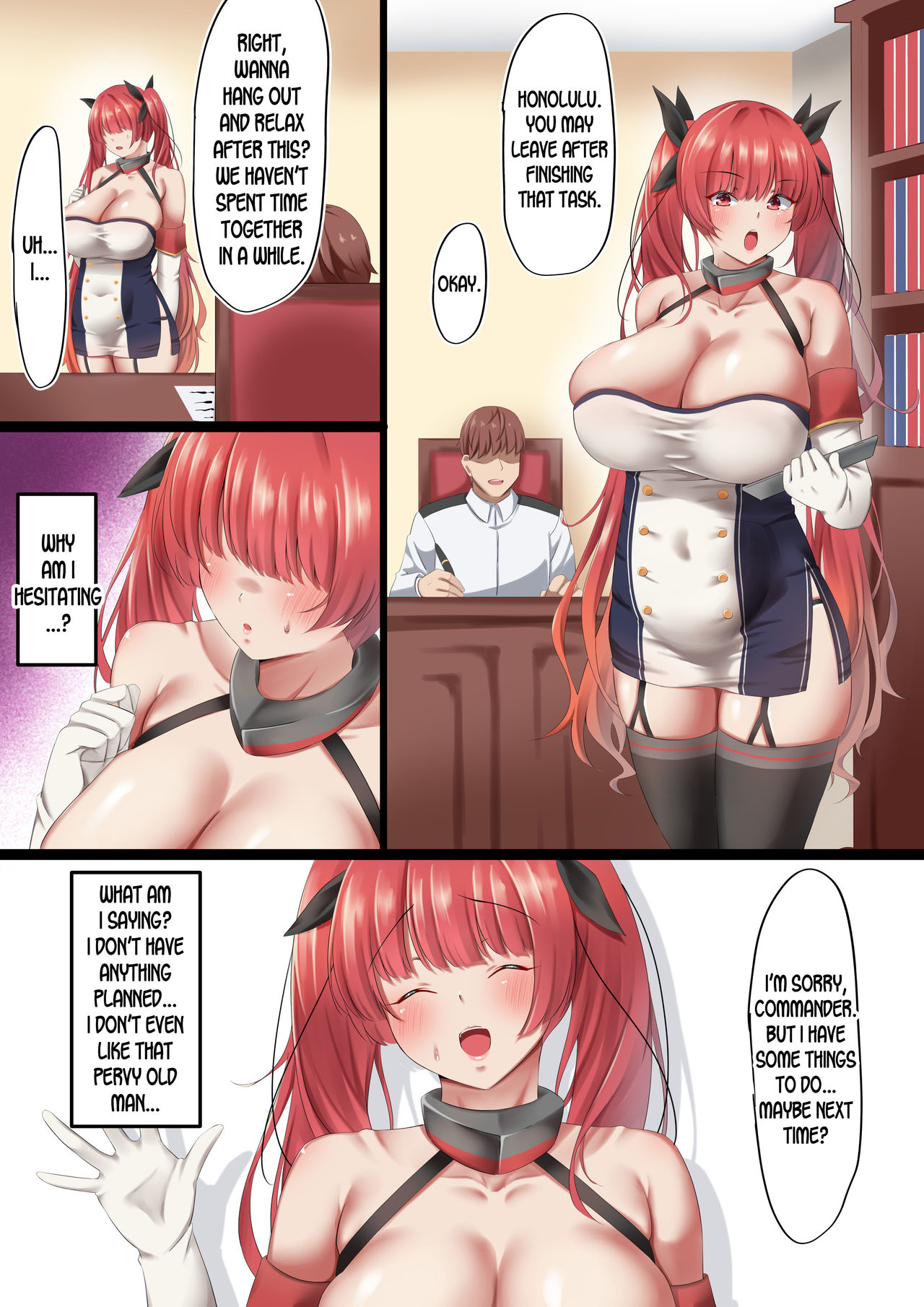 [November. (nanohana)] Anal Zuki no Hentai Joukan ni Ore no Kanojo ga Netorareta... (Azur Lane) [English] [desudesu] page 23 full