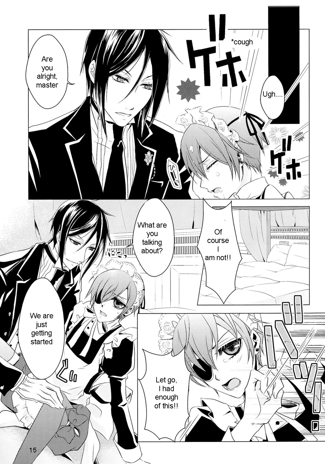 (C76) [Utsukiyo (Chiharu)] Shiyounin to Inu (Black Butler) [English] page 16 full