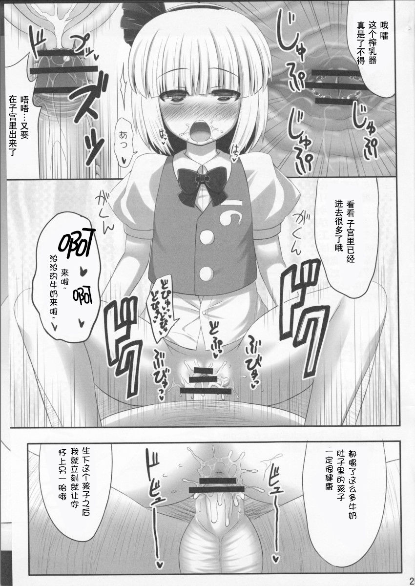 (C78) [Fukutsuu Okosu (Kaiou)] Youpurasu (Touhou Project) [Chinese] [靴下汉化组] page 25 full