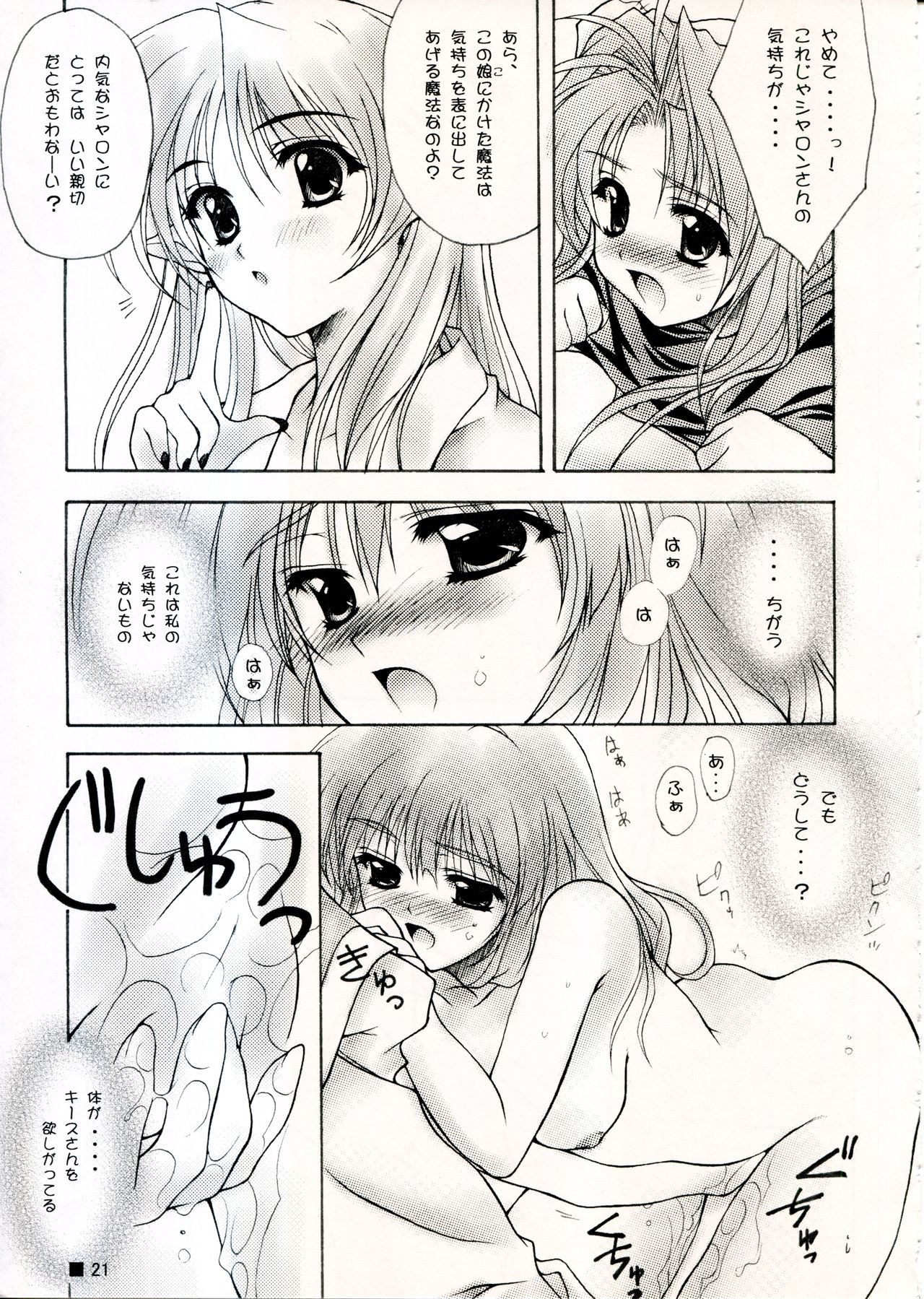 (C58) [ZiP (Moekibara Fumitake)] TINY MAGIC (Shining Sword Romance) page 21 full